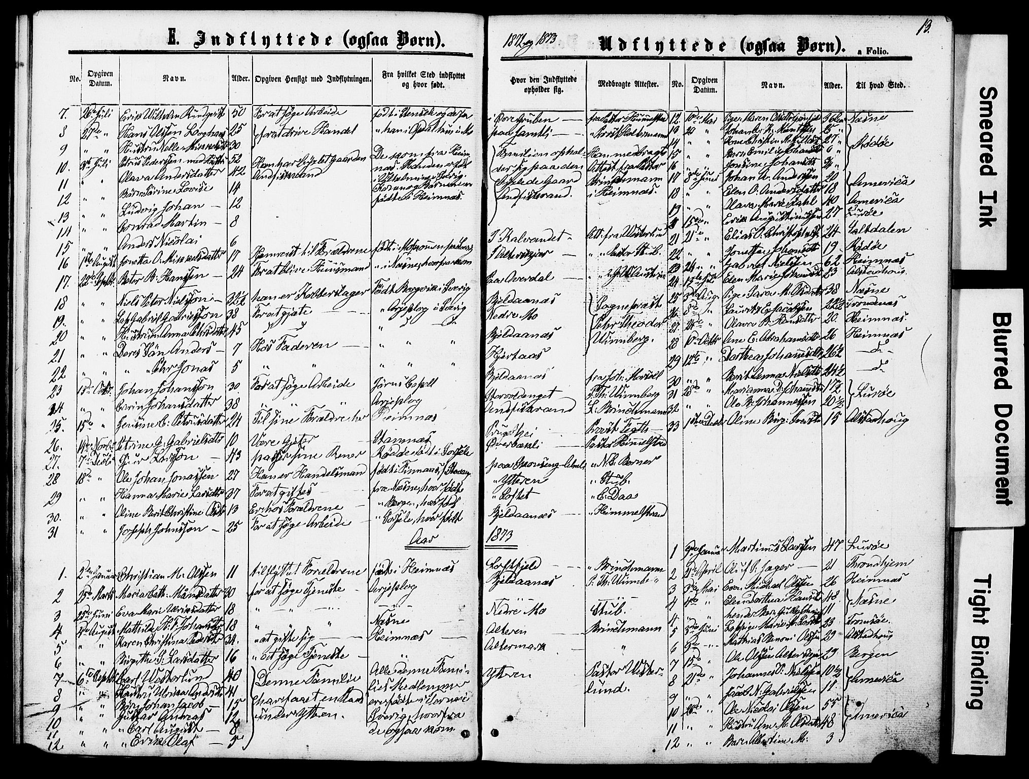 Ministerialprotokoller, klokkerbøker og fødselsregistre - Nordland, SAT/A-1459/827/L0398: Parish register (official) no. 827A10, 1866-1886, p. 13