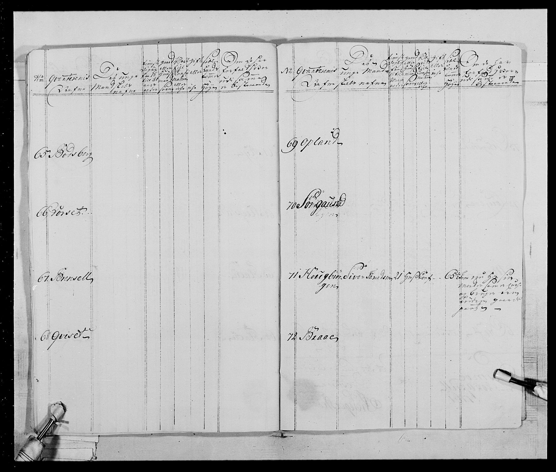 Generalitets- og kommissariatskollegiet, Det kongelige norske kommissariatskollegium, AV/RA-EA-5420/E/Eh/L0019: Nordafjelske dragonregiment, 1761-1769, p. 29