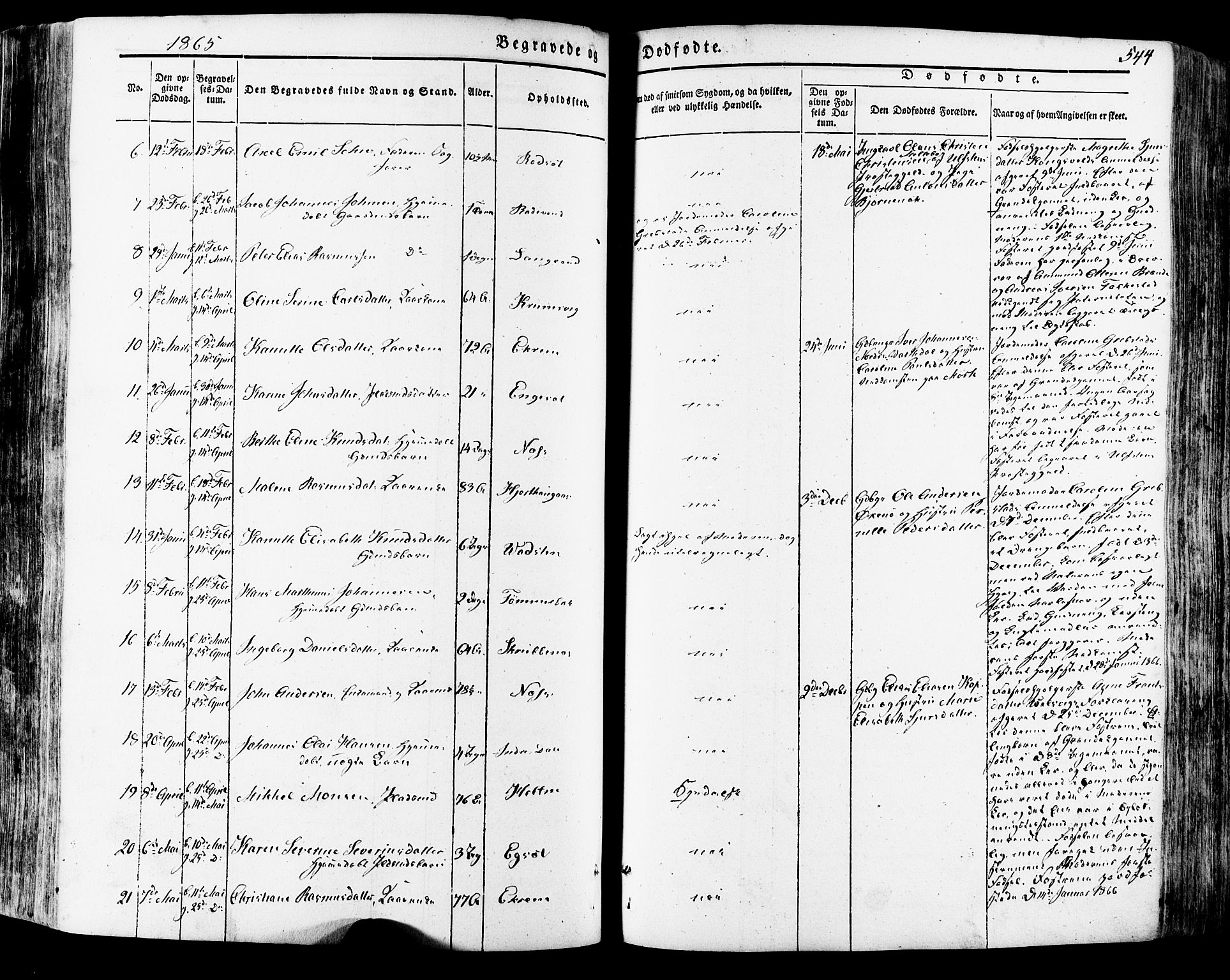 Ministerialprotokoller, klokkerbøker og fødselsregistre - Møre og Romsdal, SAT/A-1454/511/L0140: Parish register (official) no. 511A07, 1851-1878, p. 544