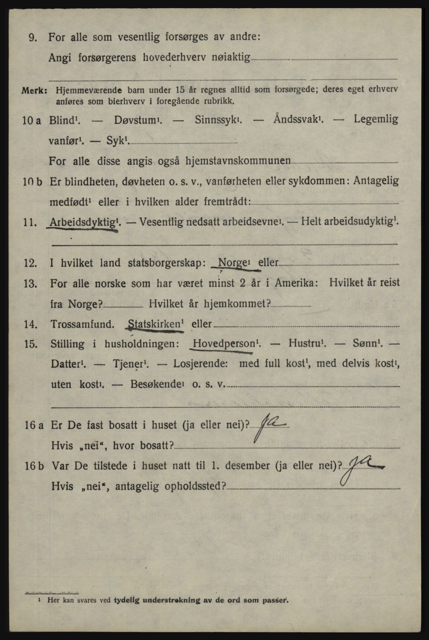 SAO, 1920 census for Skjeberg, 1920, p. 5492