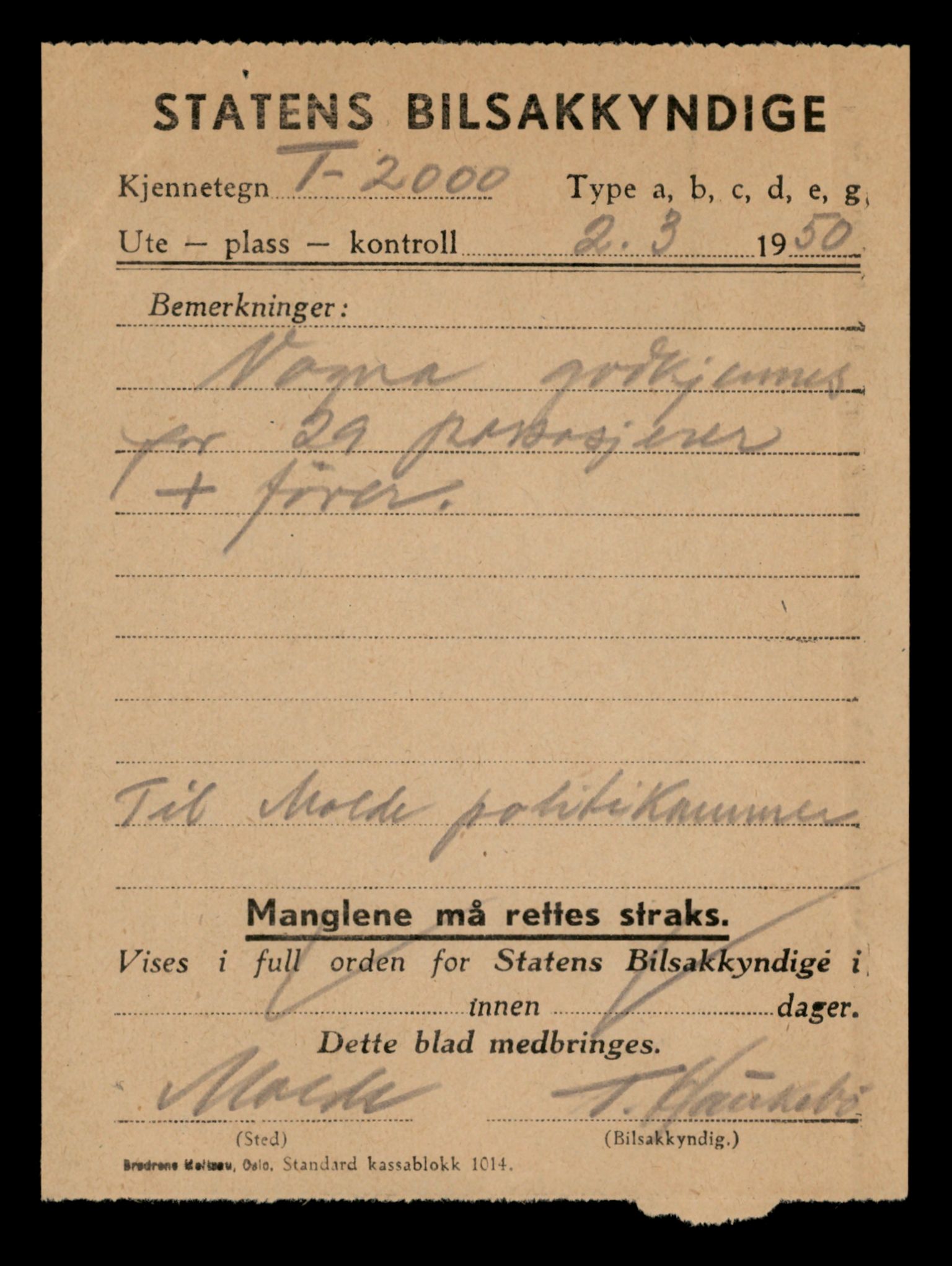 Møre og Romsdal vegkontor - Ålesund trafikkstasjon, AV/SAT-A-4099/F/Fe/L0012: Registreringskort for kjøretøy T 1290 - T 1450, 1927-1998, p. 137