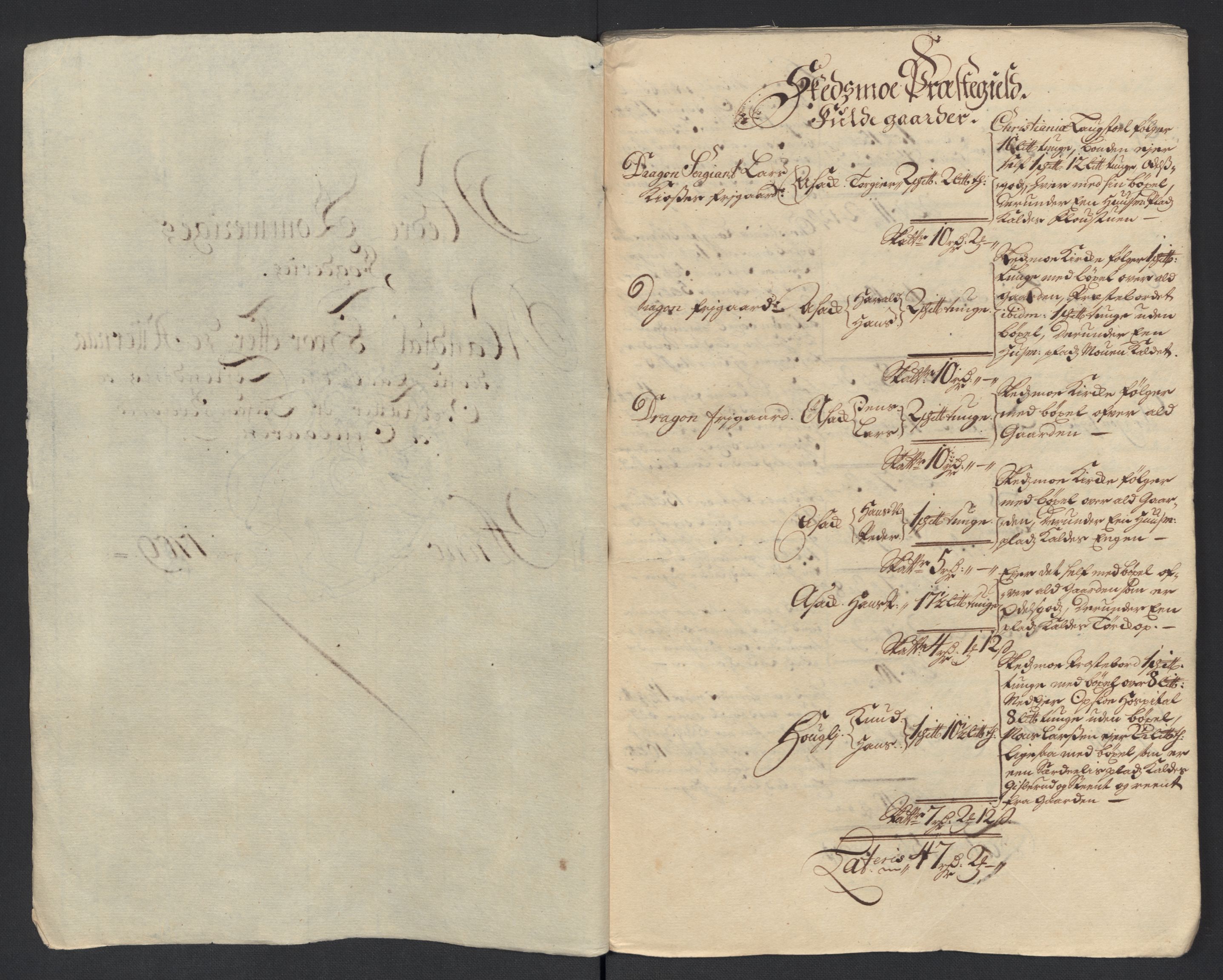 Rentekammeret inntil 1814, Reviderte regnskaper, Fogderegnskap, AV/RA-EA-4092/R11/L0591: Fogderegnskap Nedre Romerike, 1708-1709, p. 205