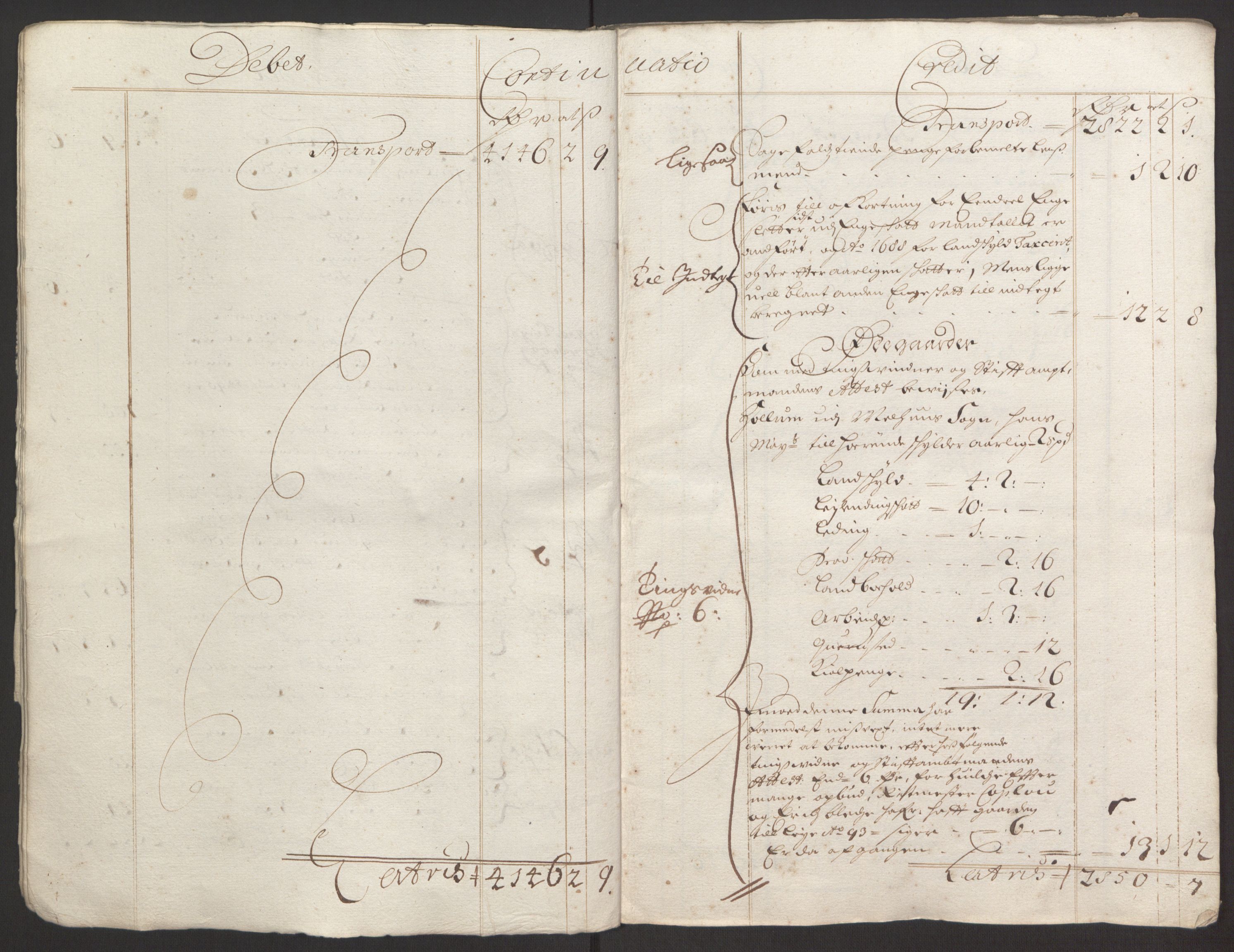 Rentekammeret inntil 1814, Reviderte regnskaper, Fogderegnskap, AV/RA-EA-4092/R59/L3943: Fogderegnskap Gauldal, 1693, p. 8