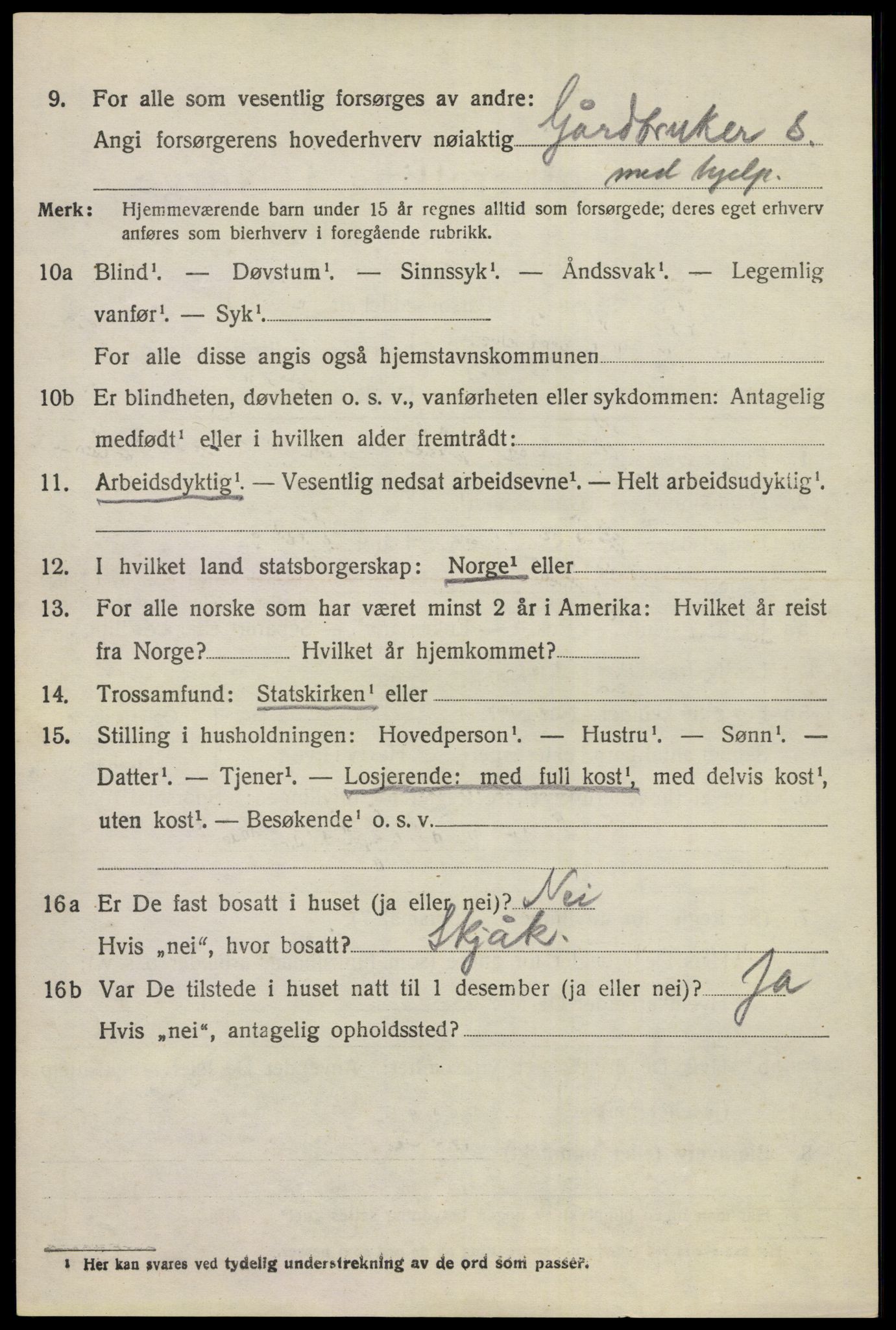 SAKO, 1920 census for Norderhov, 1920, p. 20321