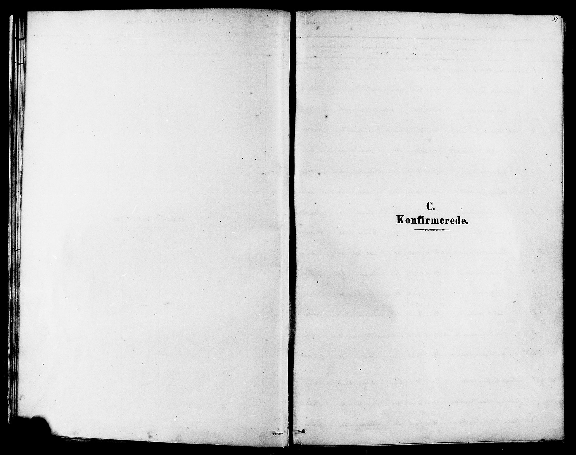 Finnøy sokneprestkontor, SAST/A-101825/H/Ha/Haa/L0010: Parish register (official) no. A 10, 1879-1890, p. 37