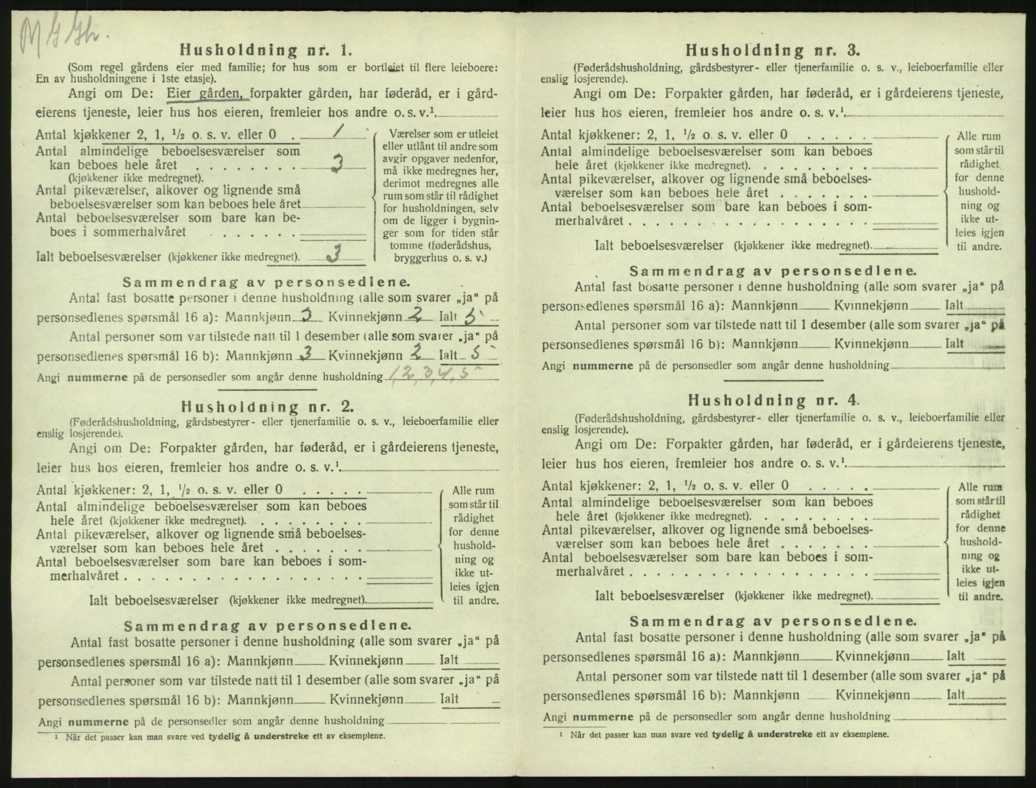 SAKO, 1920 census for Lardal, 1920, p. 874