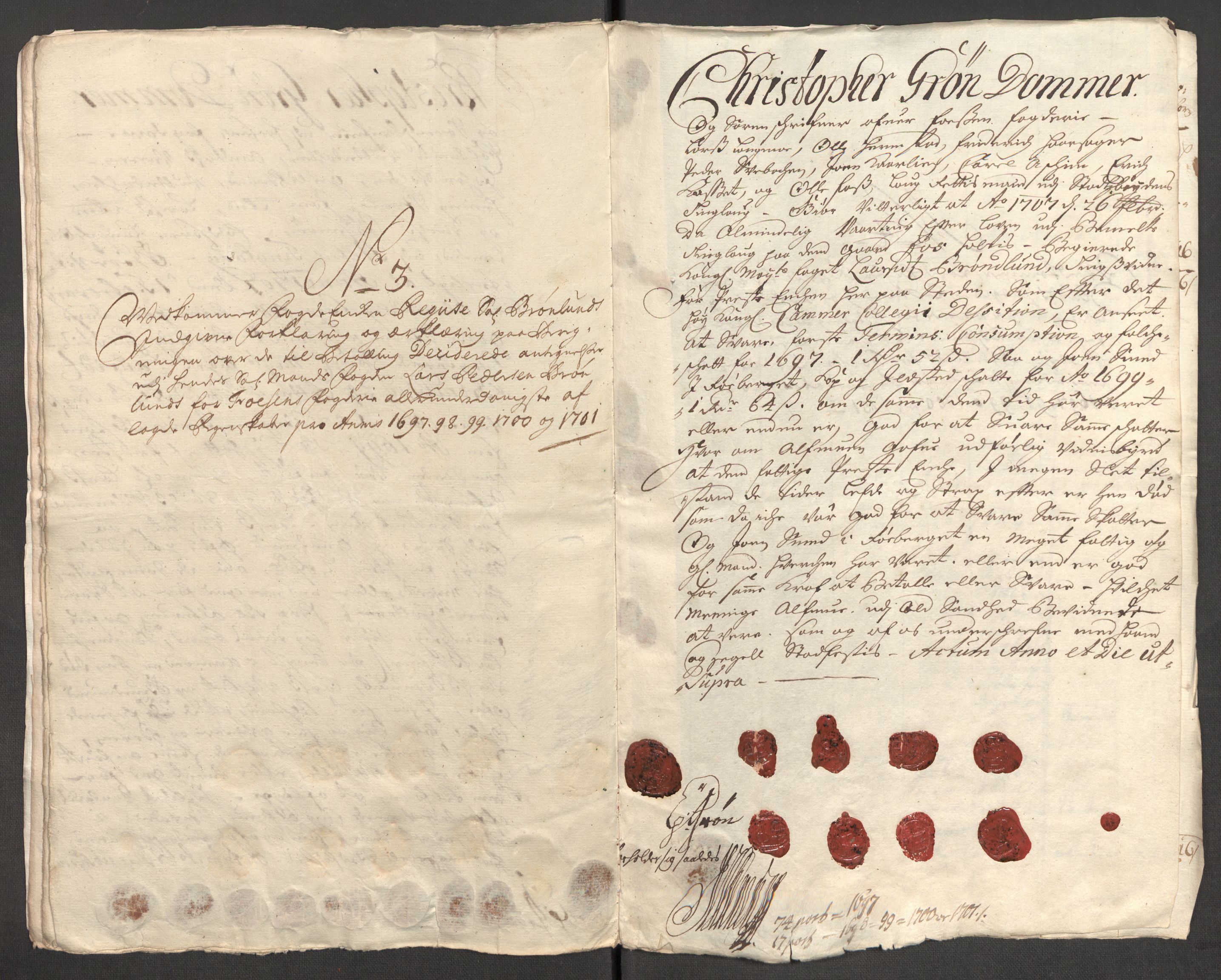 Rentekammeret inntil 1814, Reviderte regnskaper, Fogderegnskap, AV/RA-EA-4092/R57/L3854: Fogderegnskap Fosen, 1700-1701, p. 444