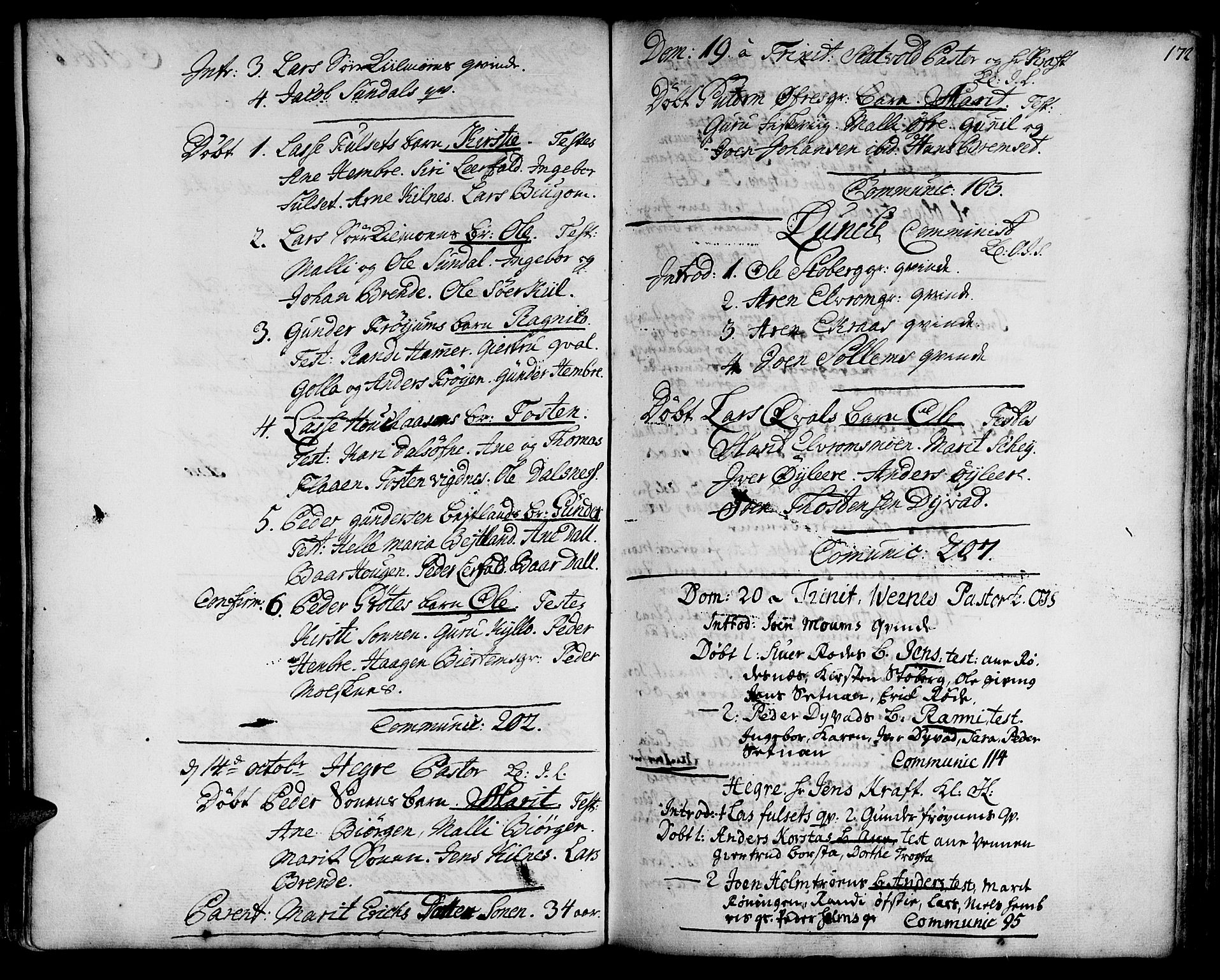 Ministerialprotokoller, klokkerbøker og fødselsregistre - Nord-Trøndelag, AV/SAT-A-1458/709/L0056: Parish register (official) no. 709A04, 1740-1756, p. 172
