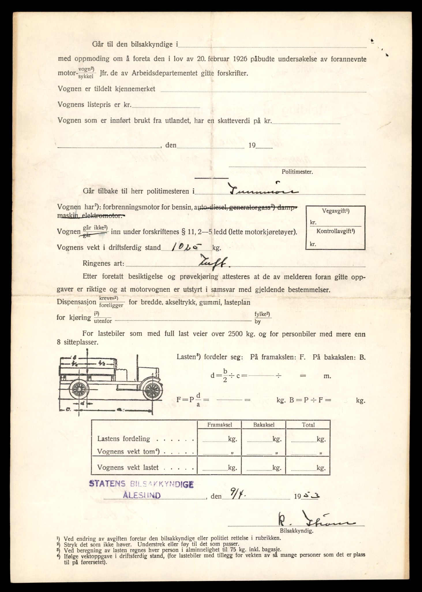 Møre og Romsdal vegkontor - Ålesund trafikkstasjon, AV/SAT-A-4099/F/Fe/L0034: Registreringskort for kjøretøy T 12500 - T 12652, 1927-1998, p. 811