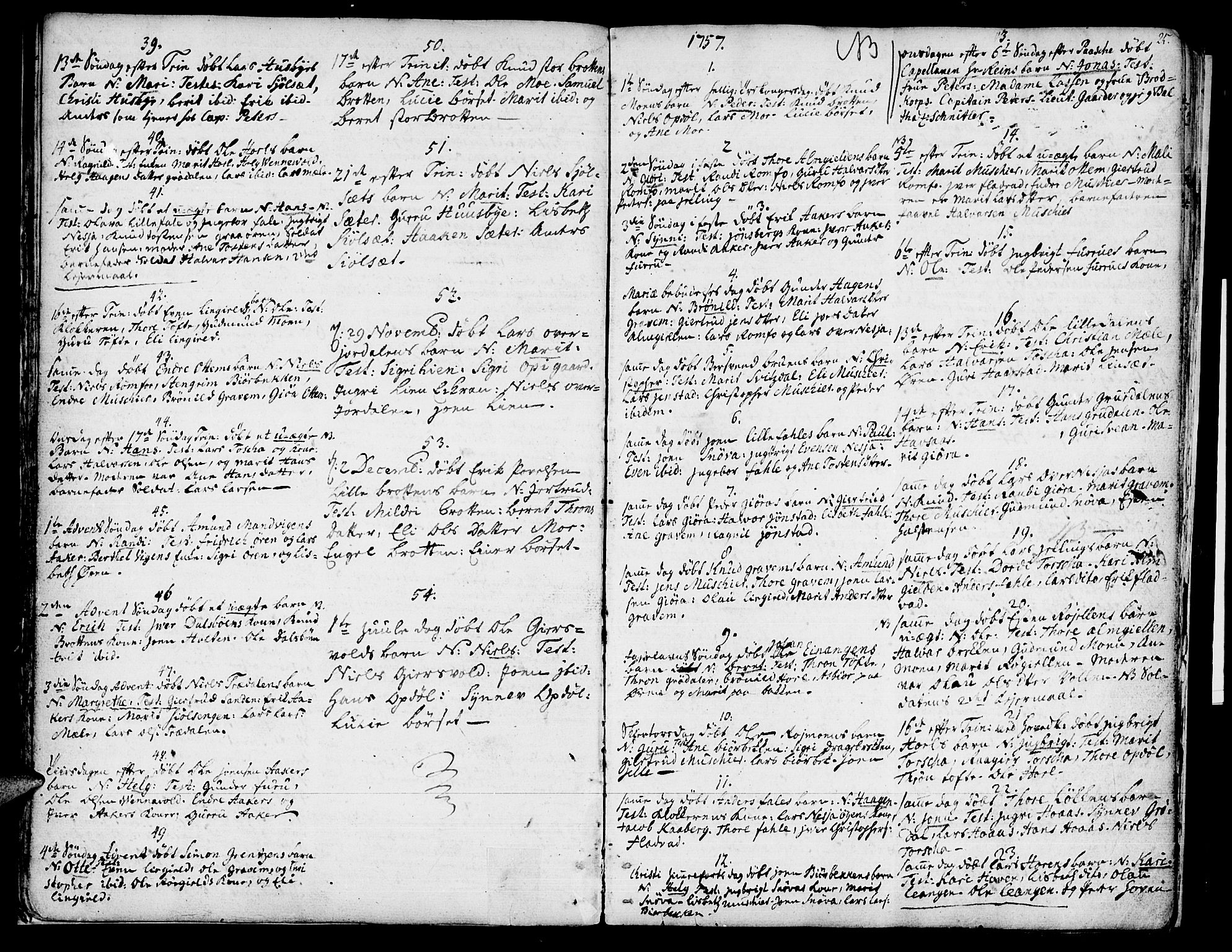Ministerialprotokoller, klokkerbøker og fødselsregistre - Møre og Romsdal, SAT/A-1454/590/L1007: Parish register (official) no. 590A01, 1752-1793, p. 25