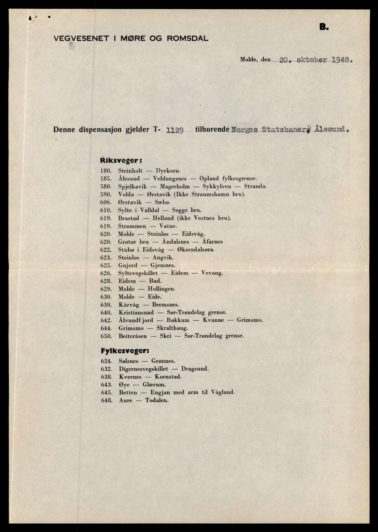 Møre og Romsdal vegkontor - Ålesund trafikkstasjon, AV/SAT-A-4099/F/Fe/L0010: Registreringskort for kjøretøy T 1050 - T 1169, 1927-1998, p. 2241