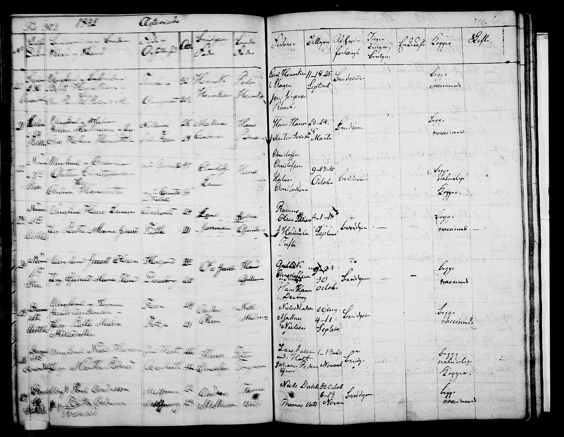 Stokke kirkebøker, AV/SAKO-A-320/F/Fa/L0006: Parish register (official) no. I 6, 1826-1843, p. 302