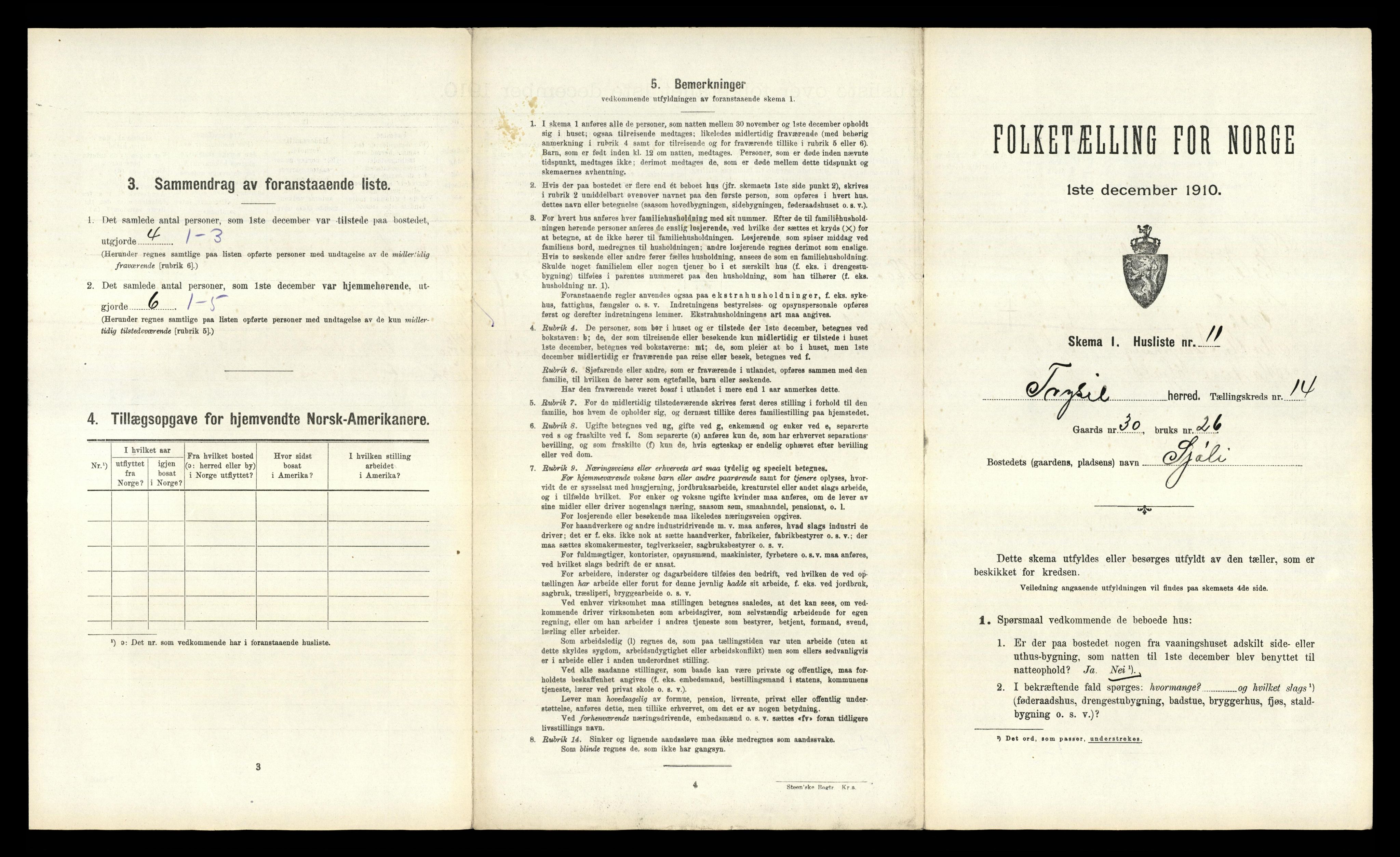 RA, 1910 census for Trysil, 1910, p. 1781