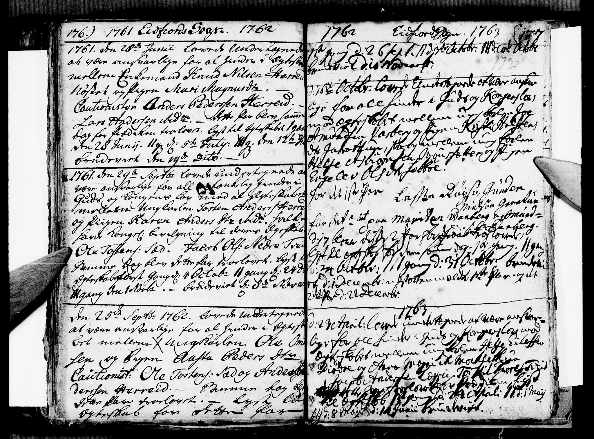 Ulvik sokneprestembete, SAB/A-78801/H/Haa: Parish register (official) no. A 9, 1743-1792, p. 172