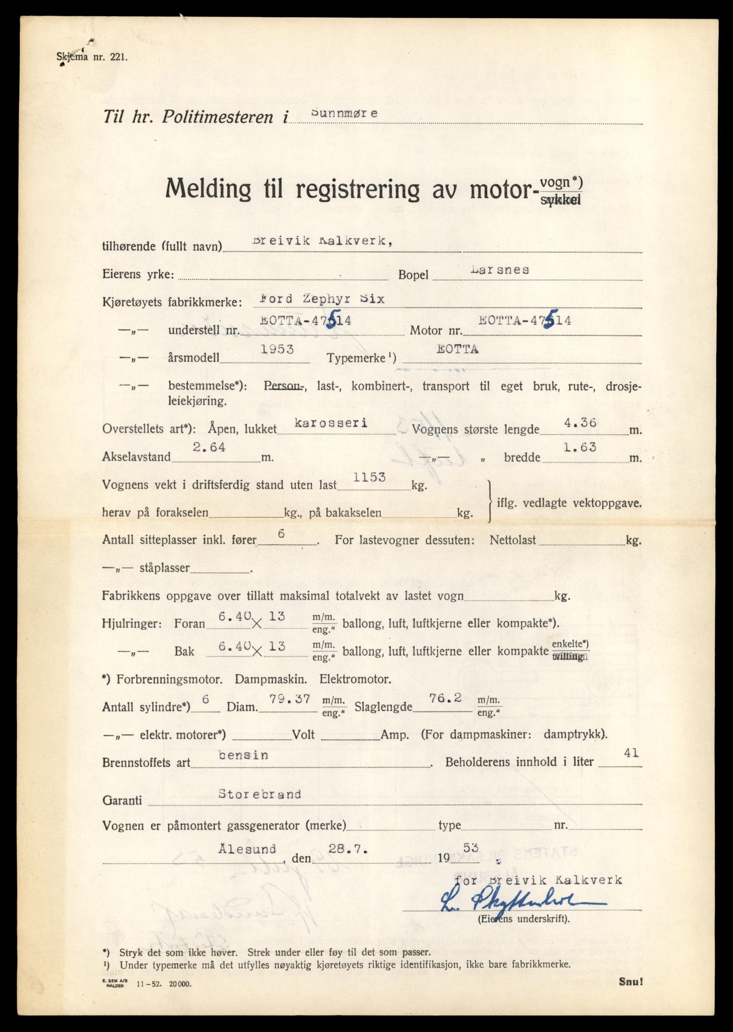 Møre og Romsdal vegkontor - Ålesund trafikkstasjon, AV/SAT-A-4099/F/Fe/L0044: Registreringskort for kjøretøy T 14205 - T 14319, 1927-1998, p. 1466