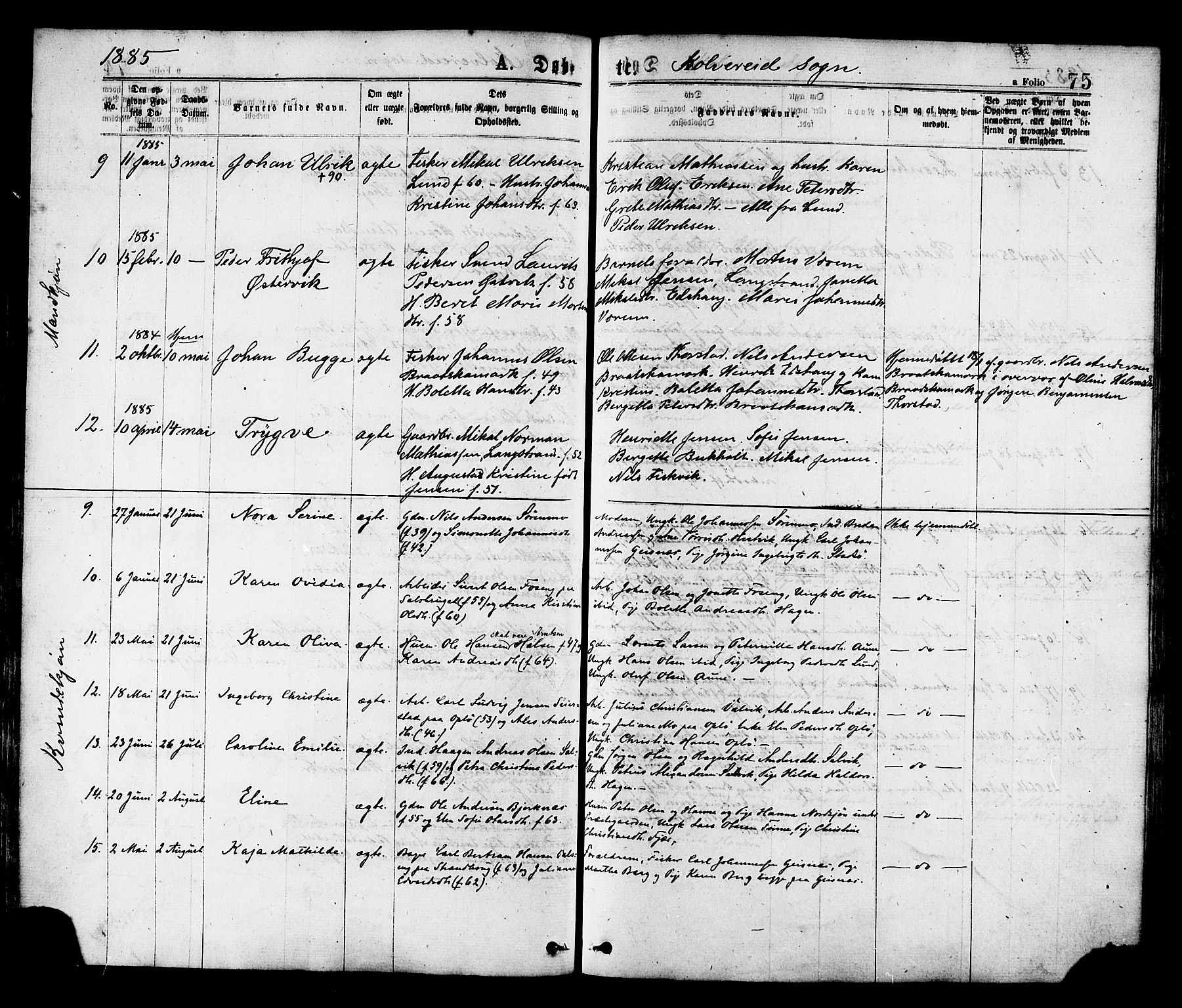 Ministerialprotokoller, klokkerbøker og fødselsregistre - Nord-Trøndelag, AV/SAT-A-1458/780/L0642: Parish register (official) no. 780A07 /1, 1874-1885, p. 75