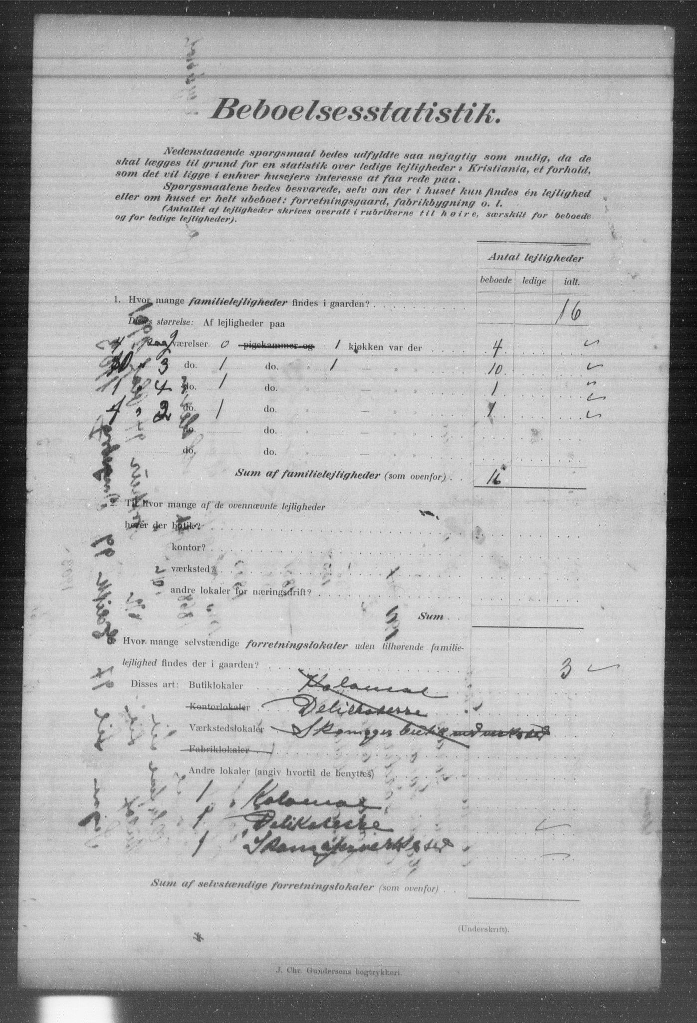 OBA, Municipal Census 1903 for Kristiania, 1903, p. 6827