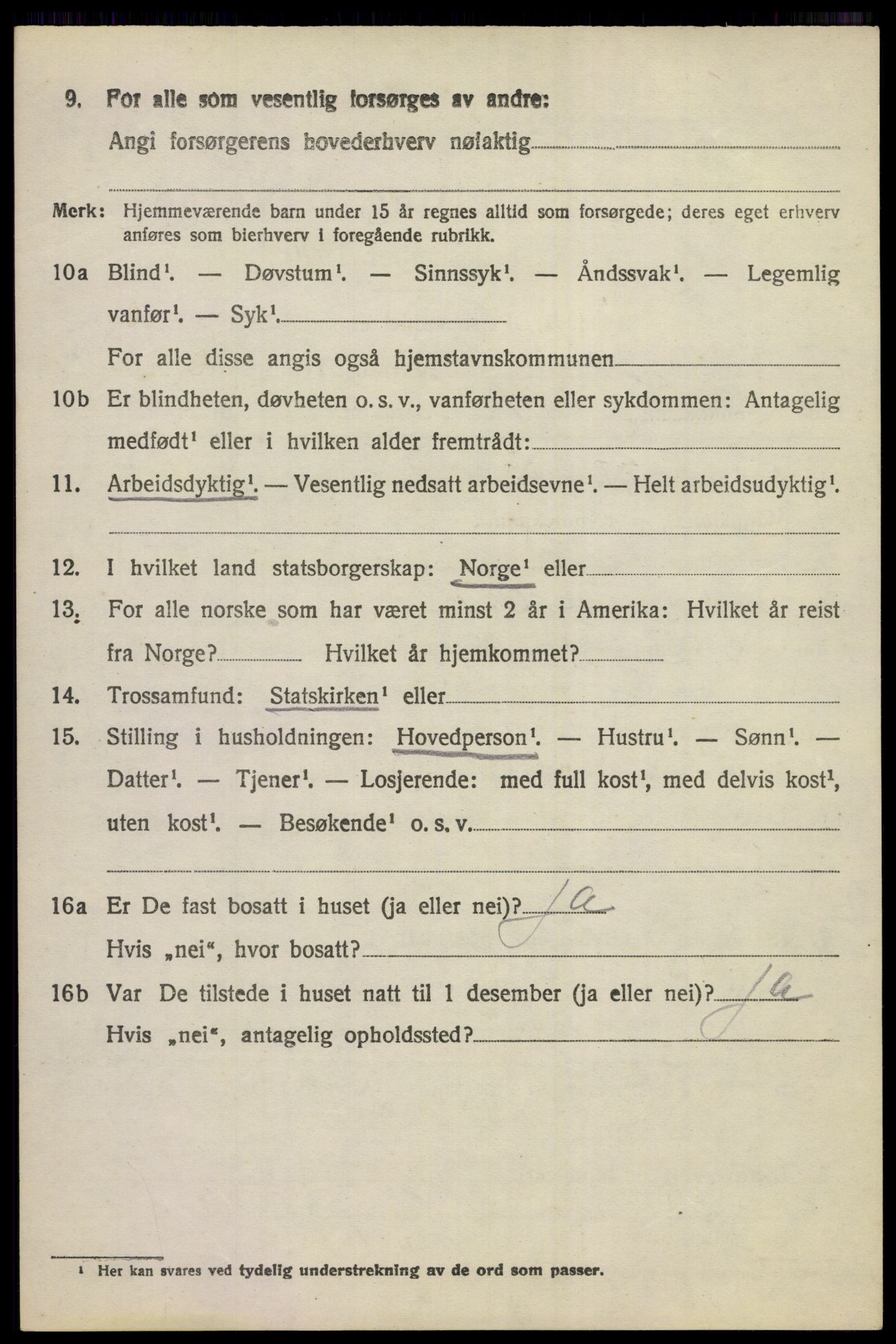 SAKO, 1920 census for Norderhov, 1920, p. 15541