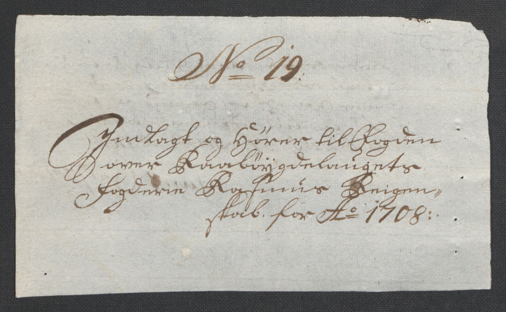 Rentekammeret inntil 1814, Reviderte regnskaper, Fogderegnskap, AV/RA-EA-4092/R40/L2448: Fogderegnskap Råbyggelag, 1706-1708, p. 366