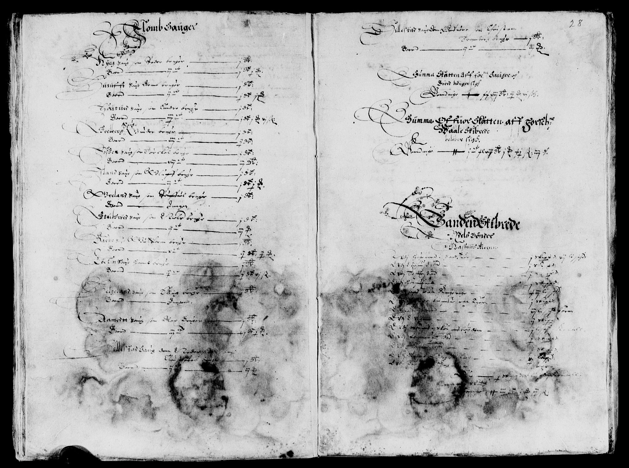 Rentekammeret inntil 1814, Reviderte regnskaper, Lensregnskaper, AV/RA-EA-5023/R/Rb/Rbo/L0017: Tønsberg len, 1636-1638