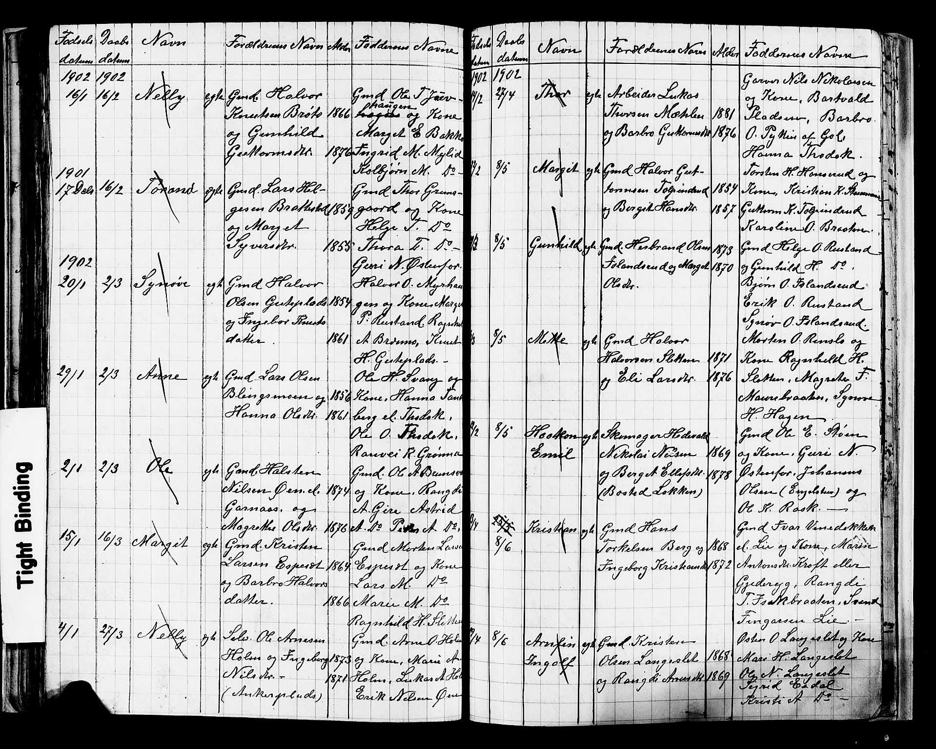 Nes kirkebøker, AV/SAKO-A-236/G/Ga/L0003: Parish register (copy) no. I 3, 1889-1909