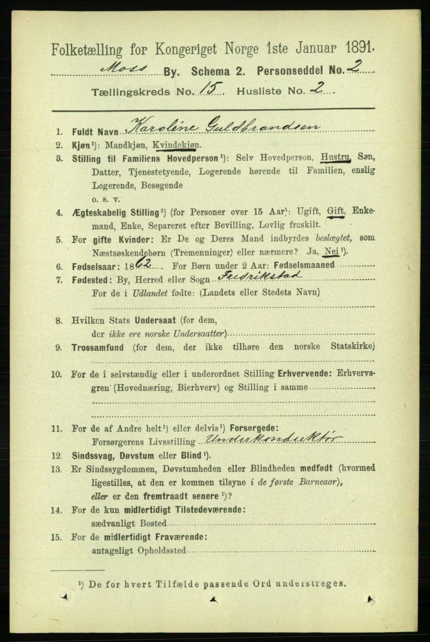 RA, 1891 census for 0104 Moss, 1891, p. 7225