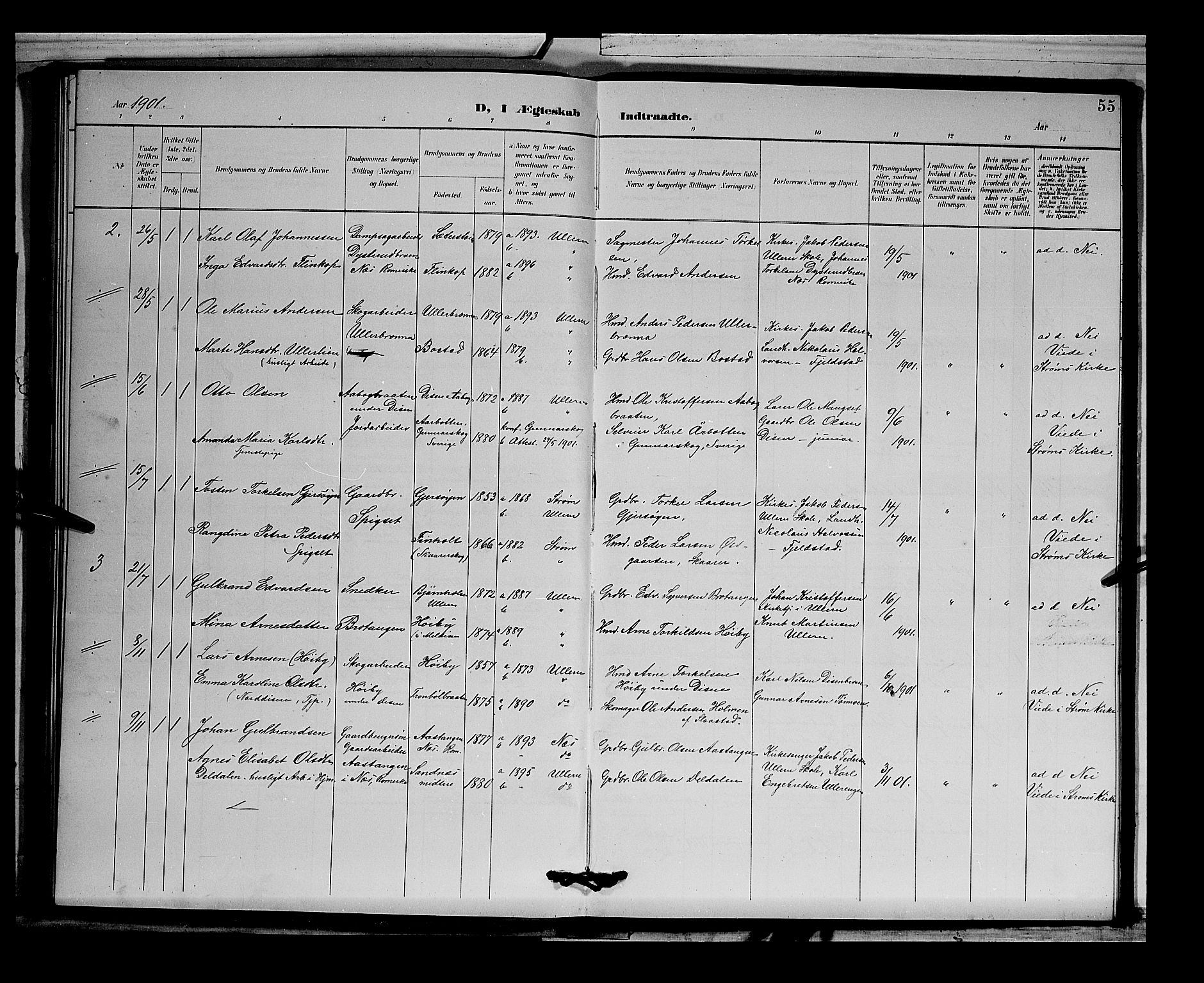 Sør-Odal prestekontor, AV/SAH-PREST-030/H/Ha/Hab/L0004: Parish register (copy) no. 4, 1895-1906, p. 55