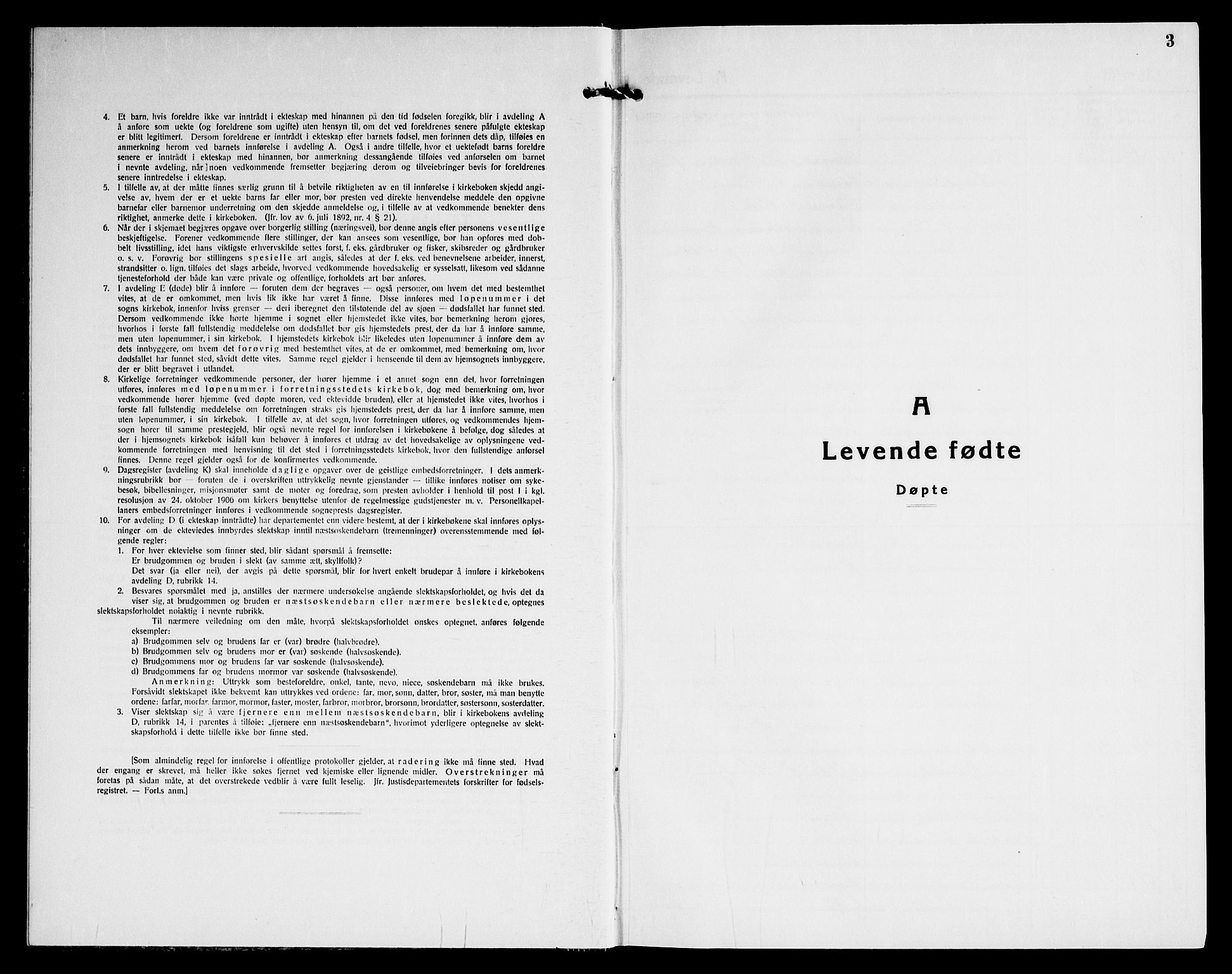 Ullern prestekontor Kirkebøker, SAO/A-10740/G/L0002: Parish register (copy) no. 2, 1943-1947, p. 3