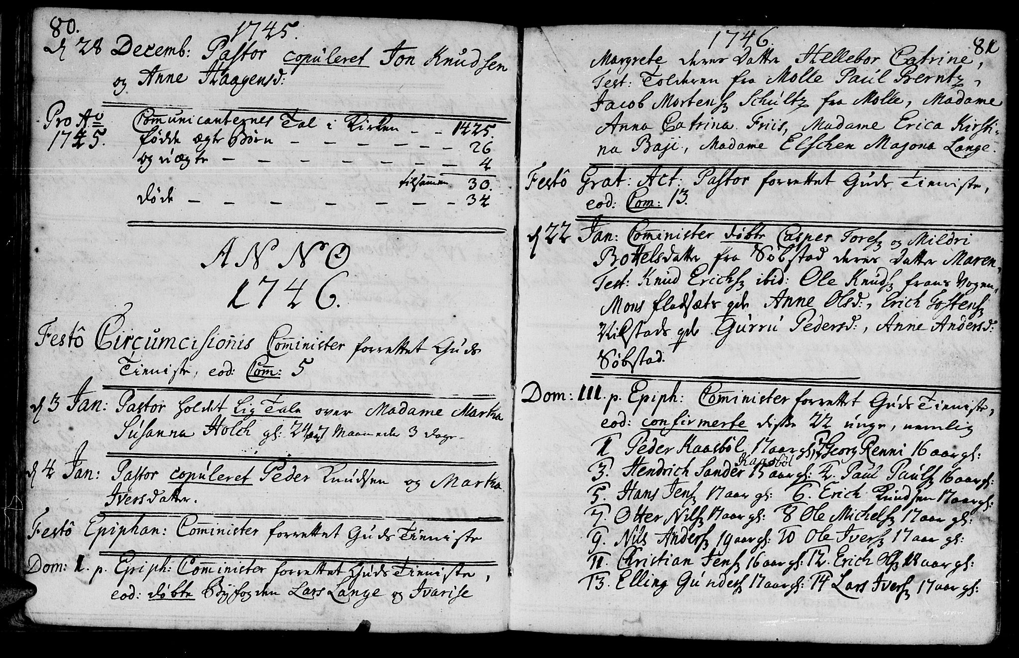 Ministerialprotokoller, klokkerbøker og fødselsregistre - Møre og Romsdal, SAT/A-1454/572/L0839: Parish register (official) no. 572A02, 1739-1754, p. 80-81
