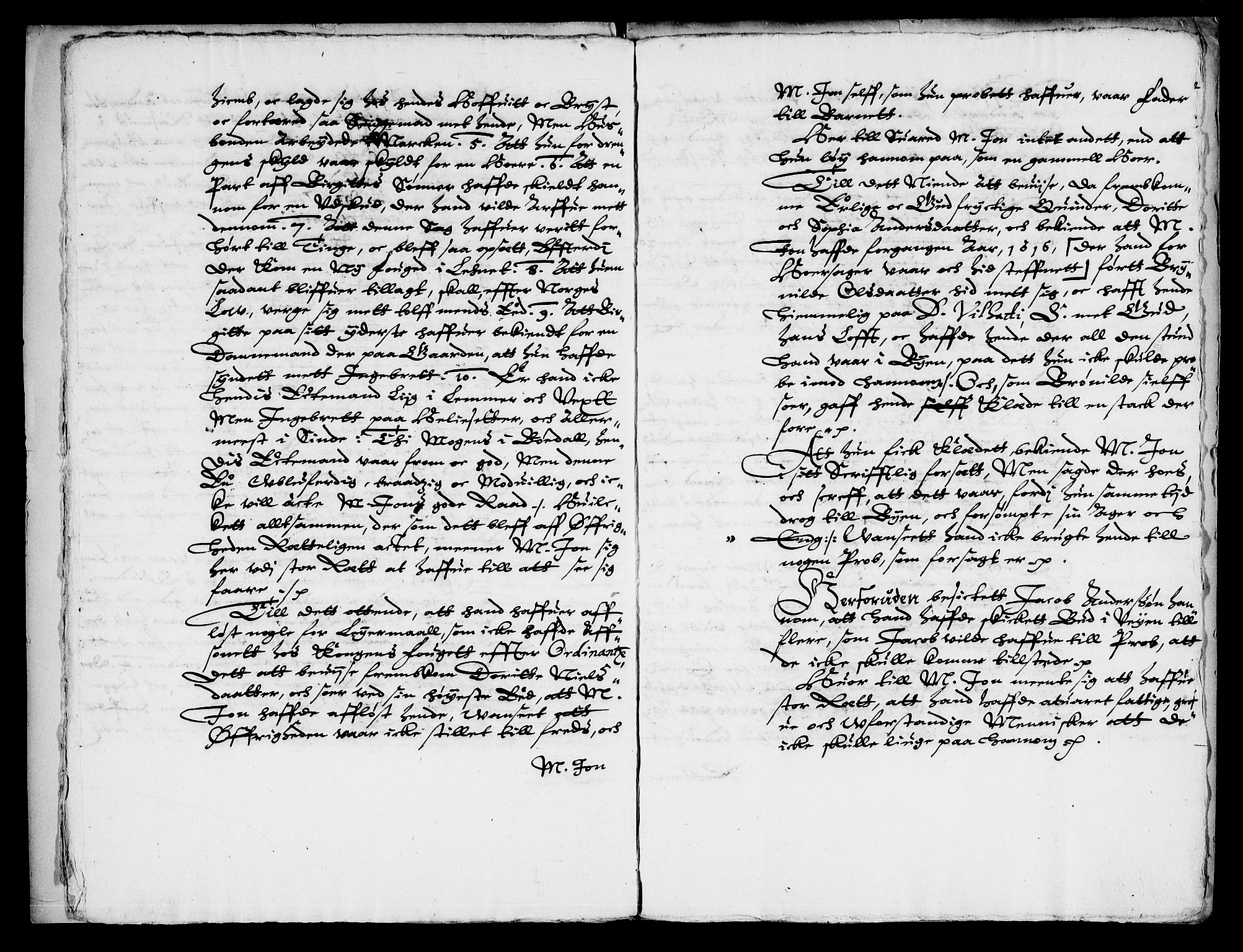 Danske Kanselli, Skapsaker, RA/EA-4061/G/L0001: Tillegg til skapsakene, 1587-1623, p. 74