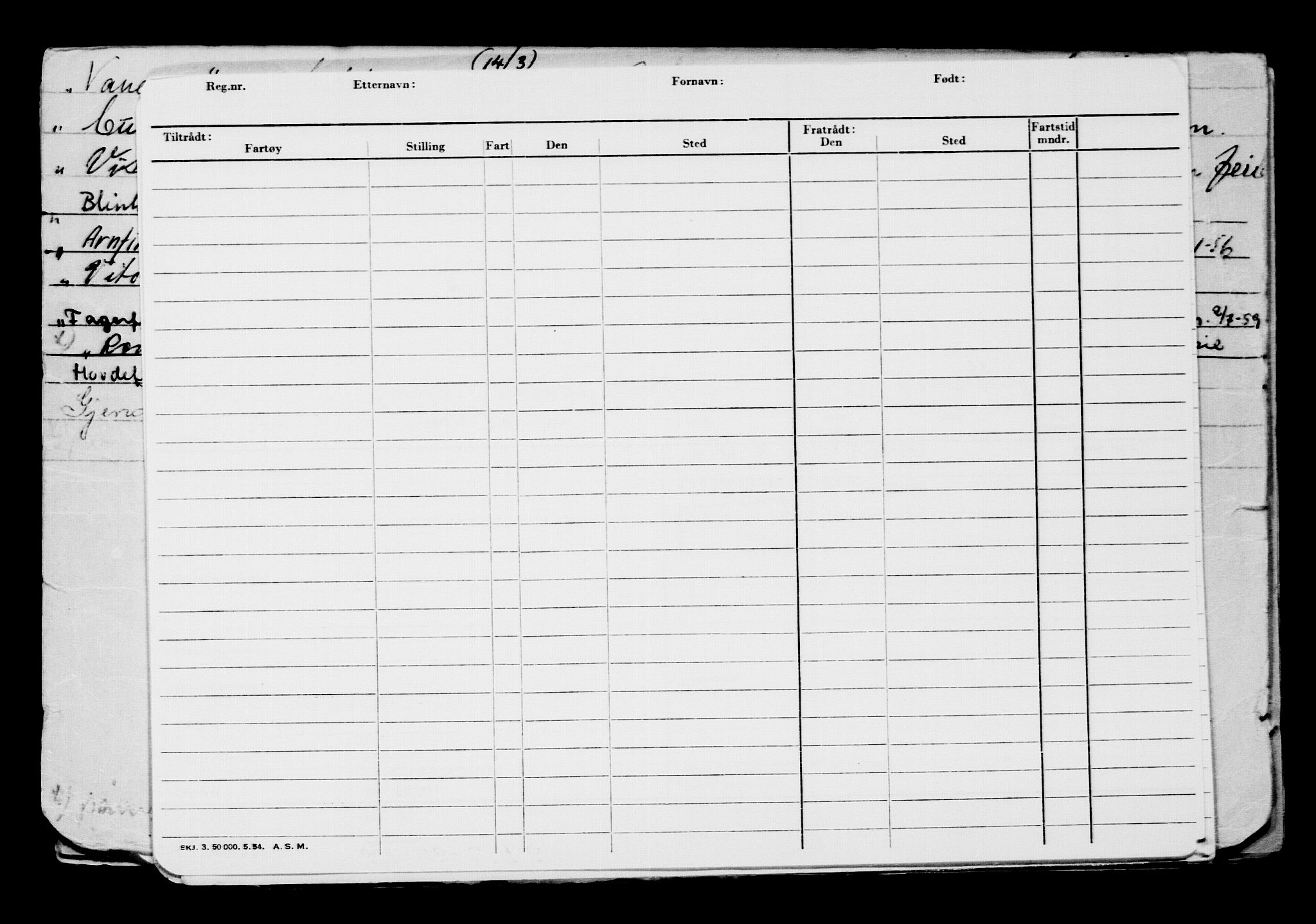 Direktoratet for sjømenn, AV/RA-S-3545/G/Gb/L0136: Hovedkort, 1916, p. 313