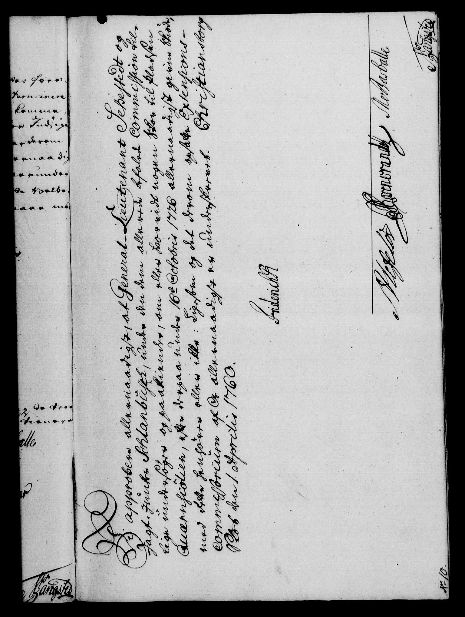 Rentekammeret, Kammerkanselliet, RA/EA-3111/G/Gf/Gfa/L0042: Norsk relasjons- og resolusjonsprotokoll (merket RK 52.42), 1760, p. 171