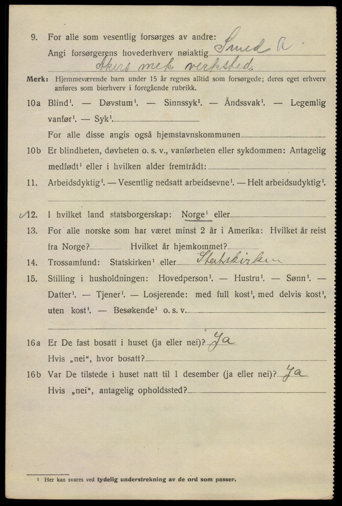 SAO, 1920 census for Kristiania, 1920, p. 155380