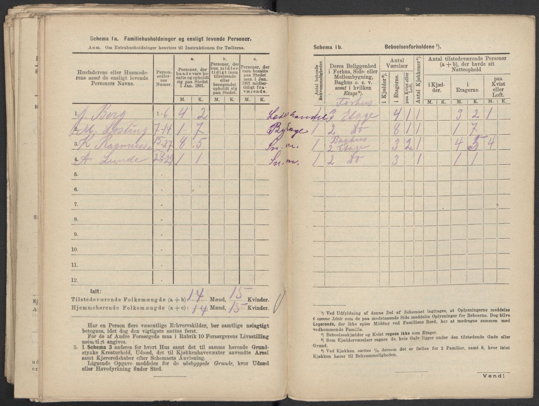 RA, 1891 Census for 1301 Bergen, 1891, p. 2941