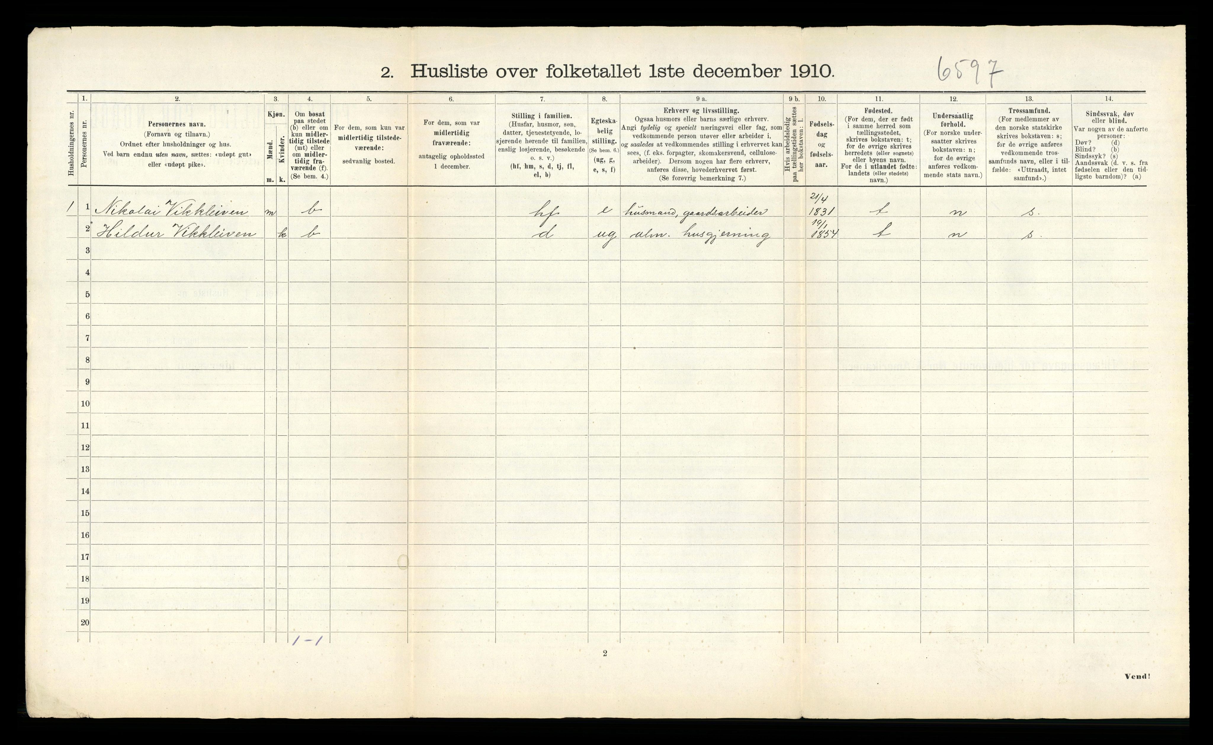 RA, 1910 census for Stjørdal, 1910, p. 39