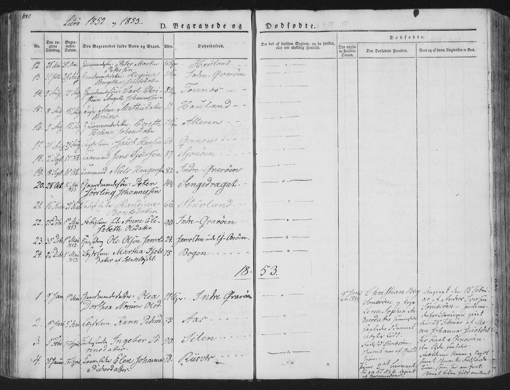 Ministerialprotokoller, klokkerbøker og fødselsregistre - Nordland, AV/SAT-A-1459/839/L0566: Parish register (official) no. 839A03, 1825-1862, p. 480