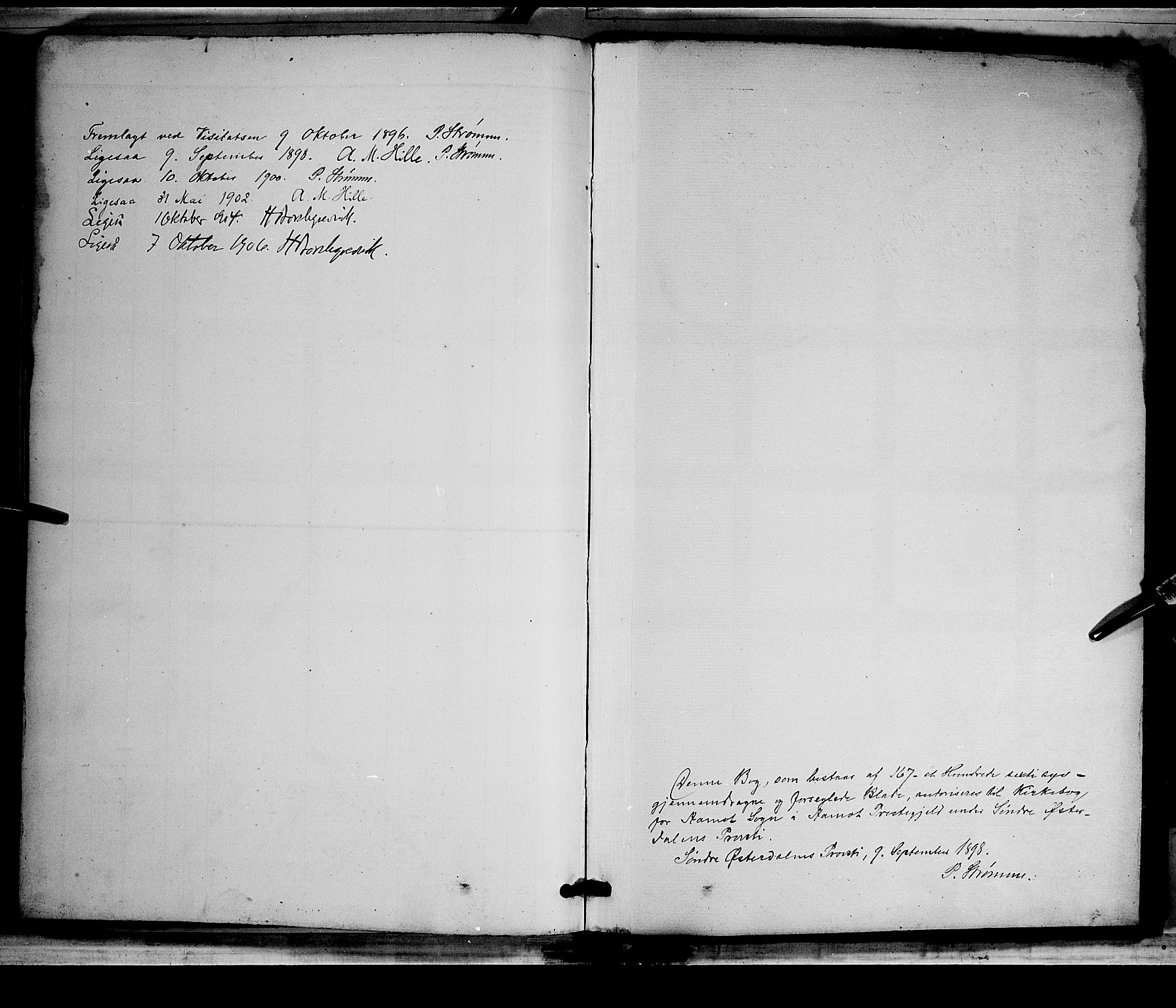 Åmot prestekontor, Hedmark, SAH/PREST-056/H/Ha/Hab/L0002: Parish register (copy) no. 2, 1896-1906