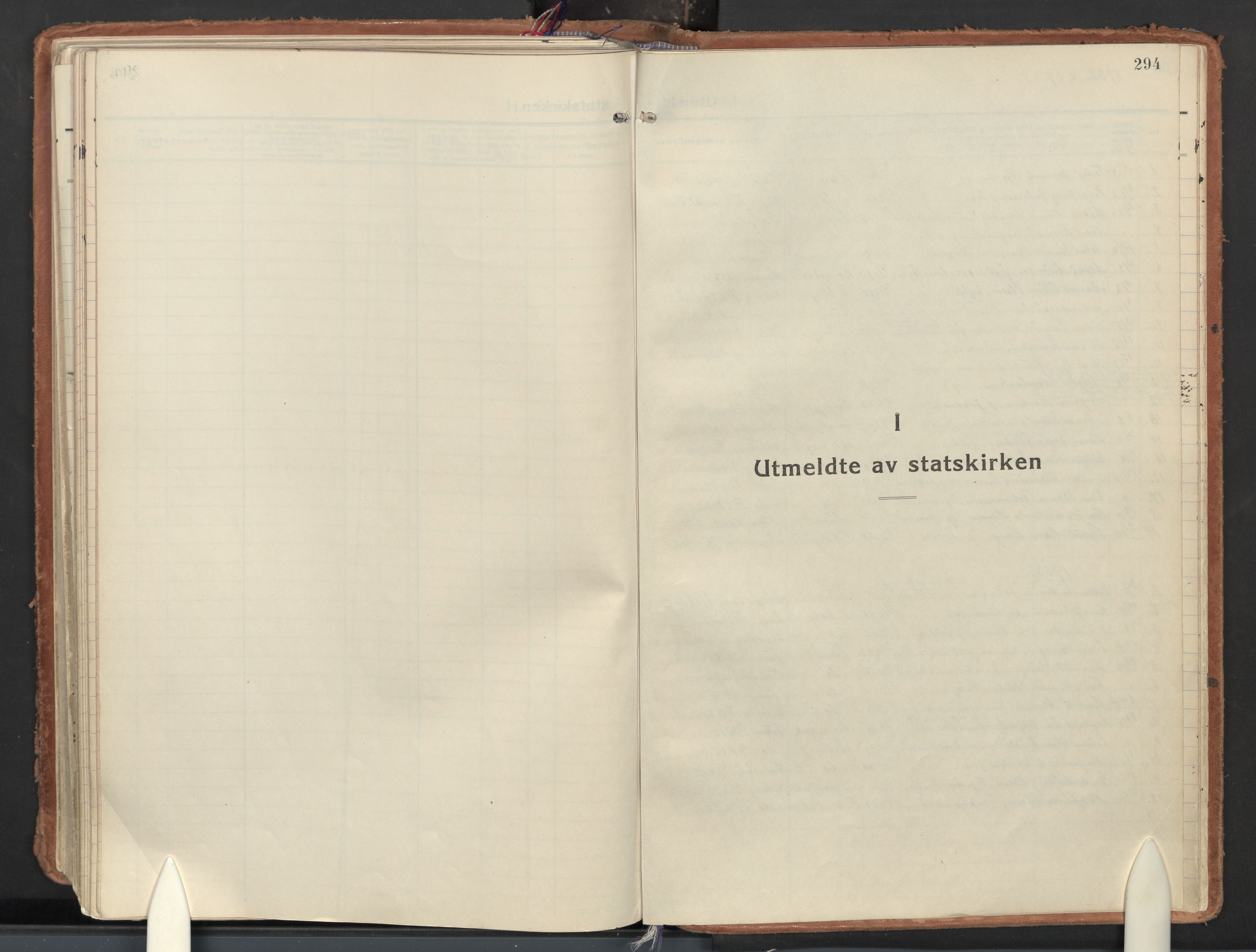 Sarpsborg prestekontor Kirkebøker, AV/SAO-A-2006/F/Fa/L0011: Parish register (official) no. 11, 1932-1959, p. 294