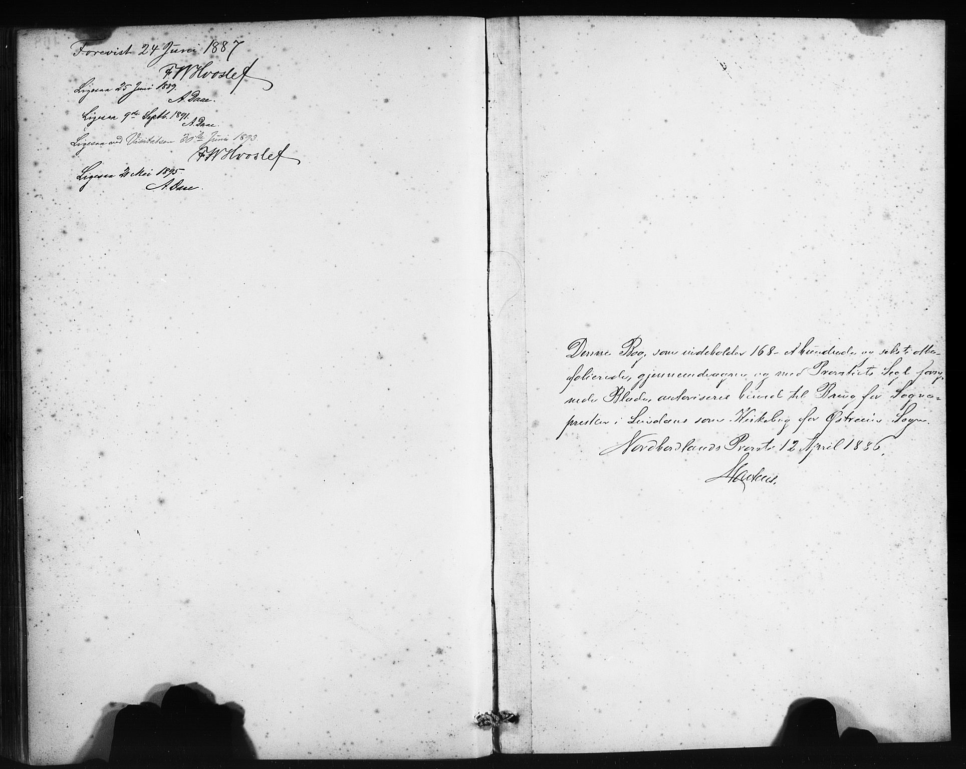 Lindås Sokneprestembete, SAB/A-76701/H/Haa: Parish register (official) no. C 1, 1886-1896