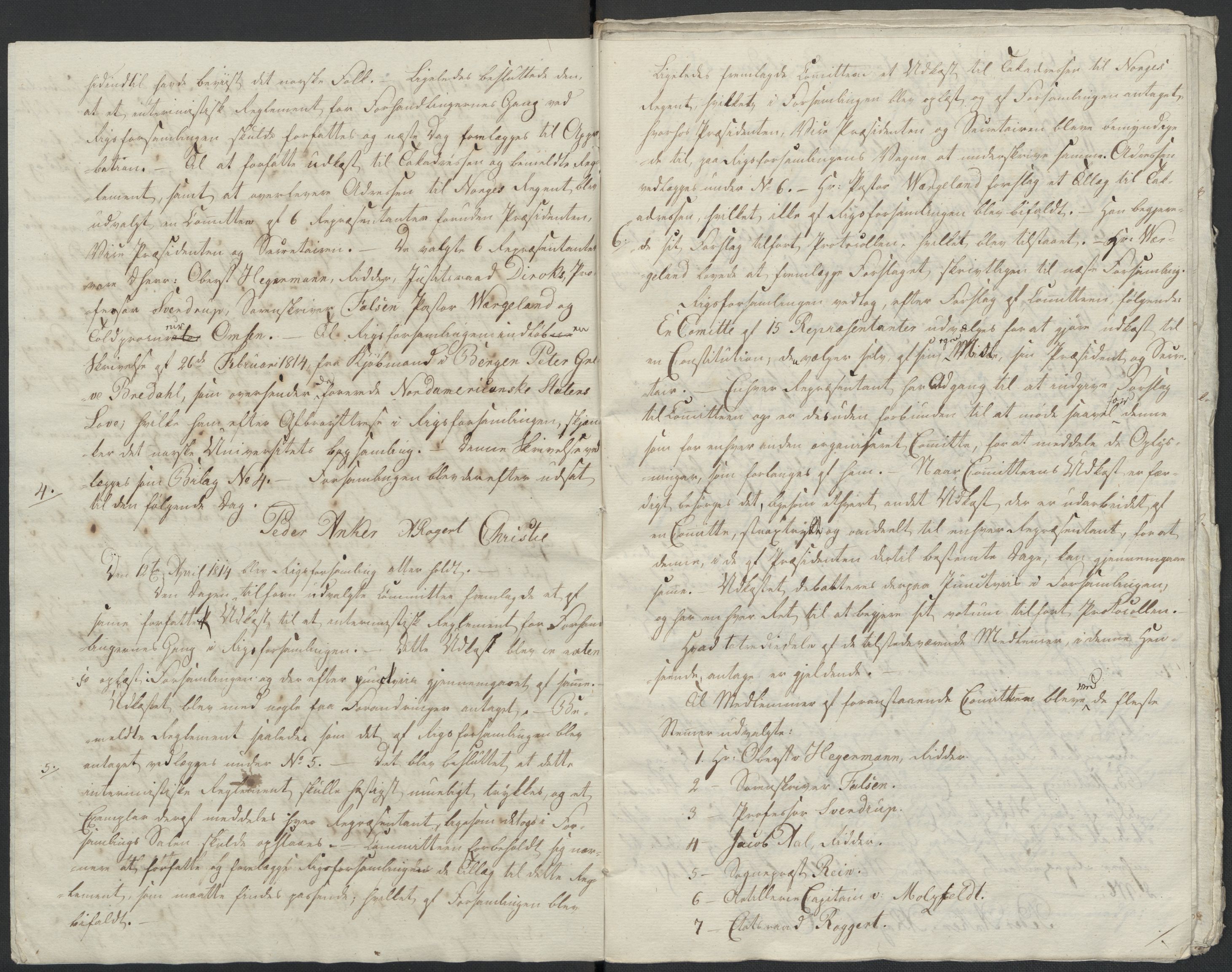 Christie, Wilhelm Frimann Koren, AV/RA-PA-0014/F/L0004: Christies dokumenter fra 1814, 1814, p. 56