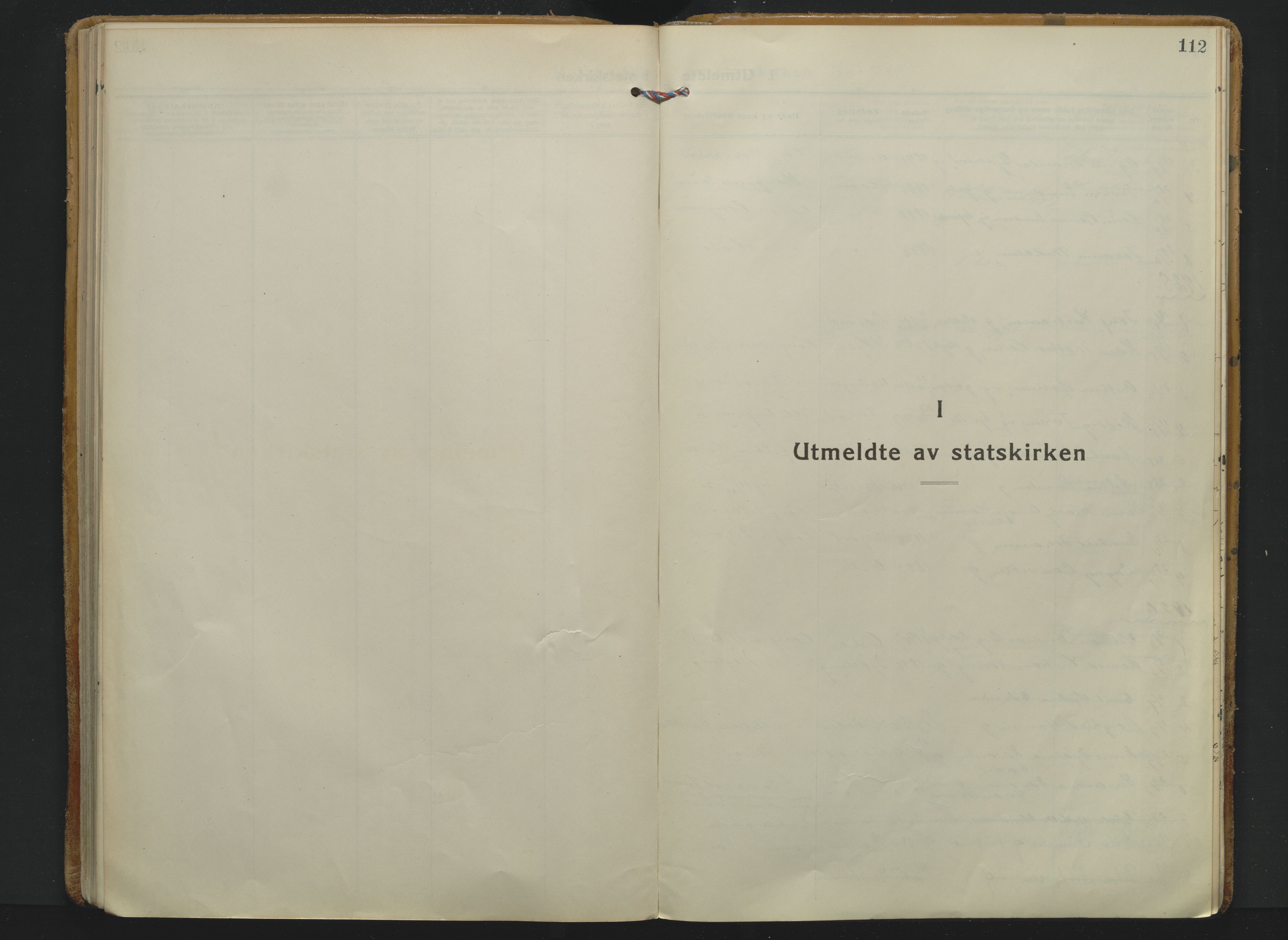 Sandar kirkebøker, SAKO/A-243/F/Fa/L0023: Parish register (official) no. 23, 1924-1932, p. 112