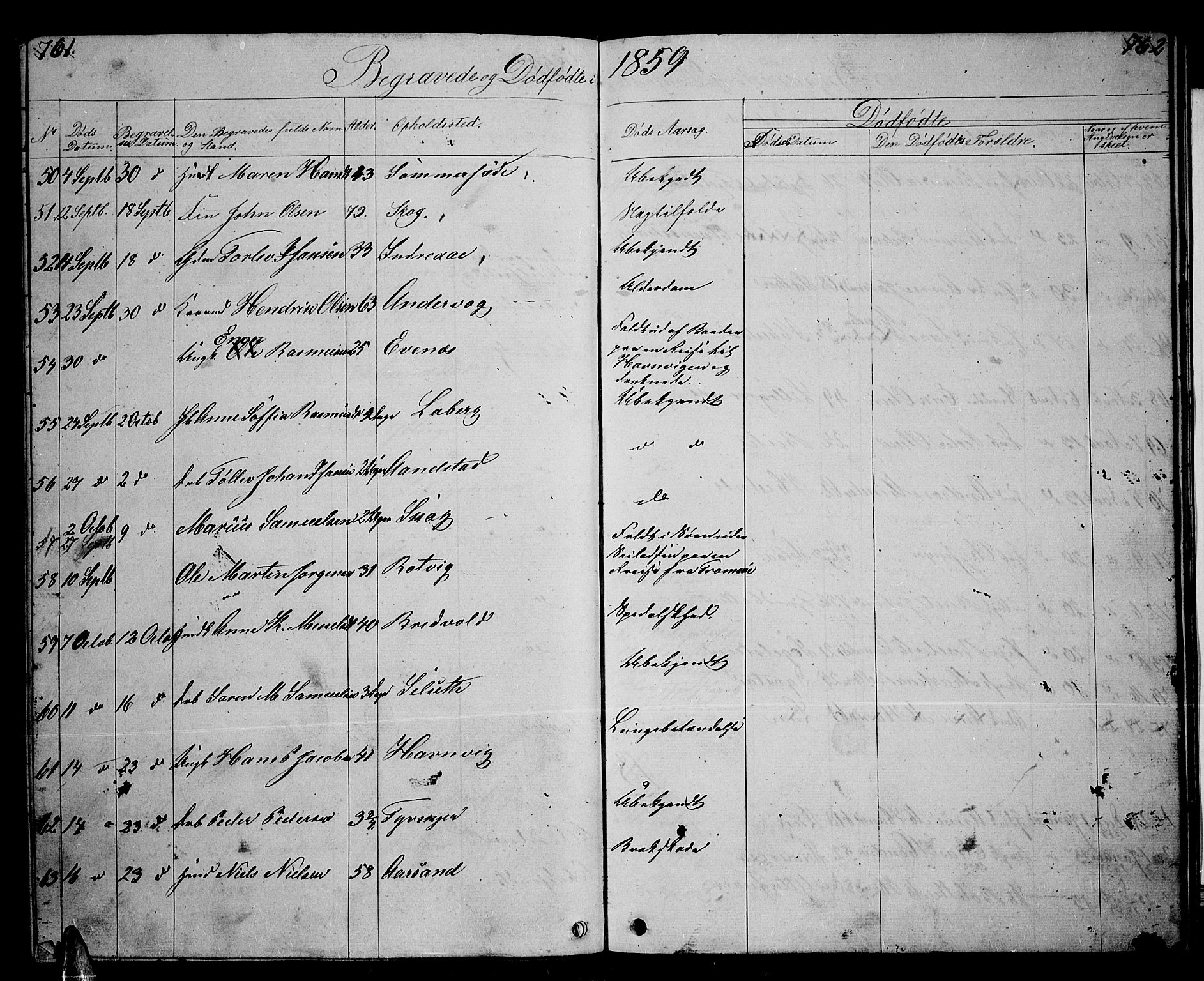 Ibestad sokneprestembete, SATØ/S-0077/H/Ha/Hab/L0004klokker: Parish register (copy) no. 4, 1852-1860, p. 761-762