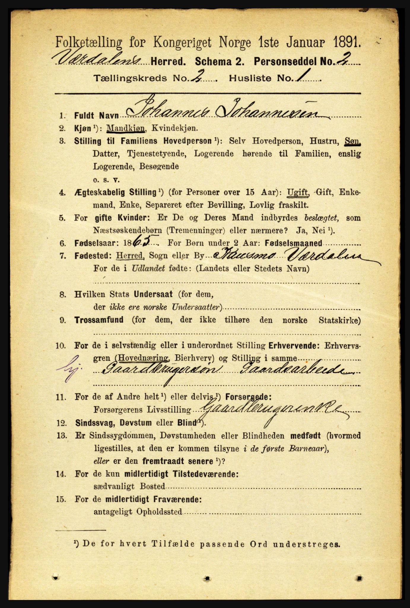 RA, 1891 census for 1721 Verdal, 1891, p. 786