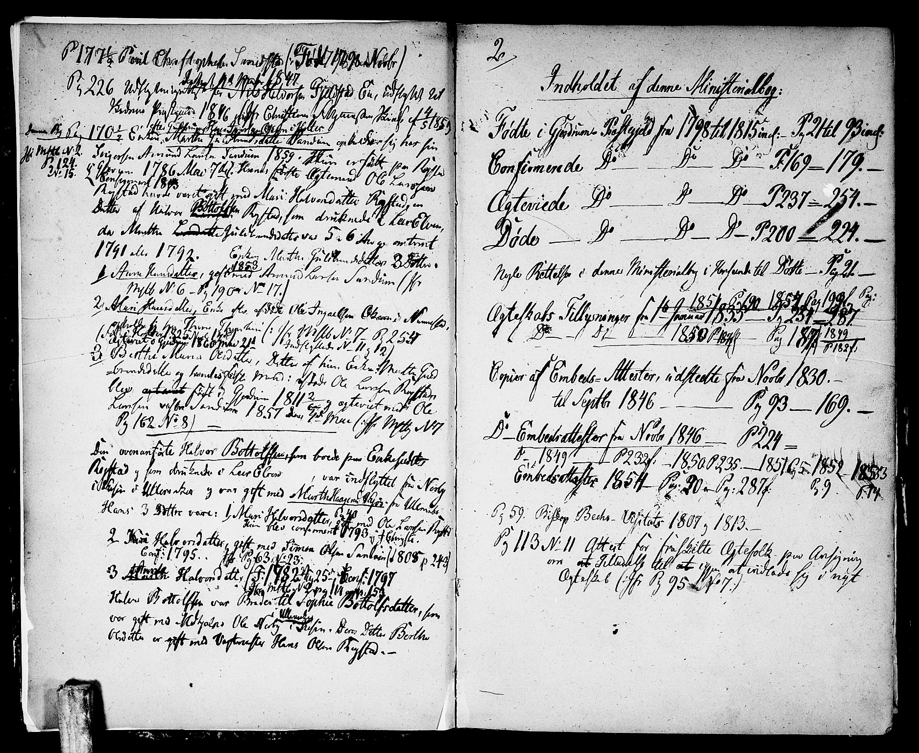 Gjerdrum prestekontor Kirkebøker, AV/SAO-A-10412b/F/Fa/L0003: Parish register (official) no. I 3, 1798-1815, p. 2
