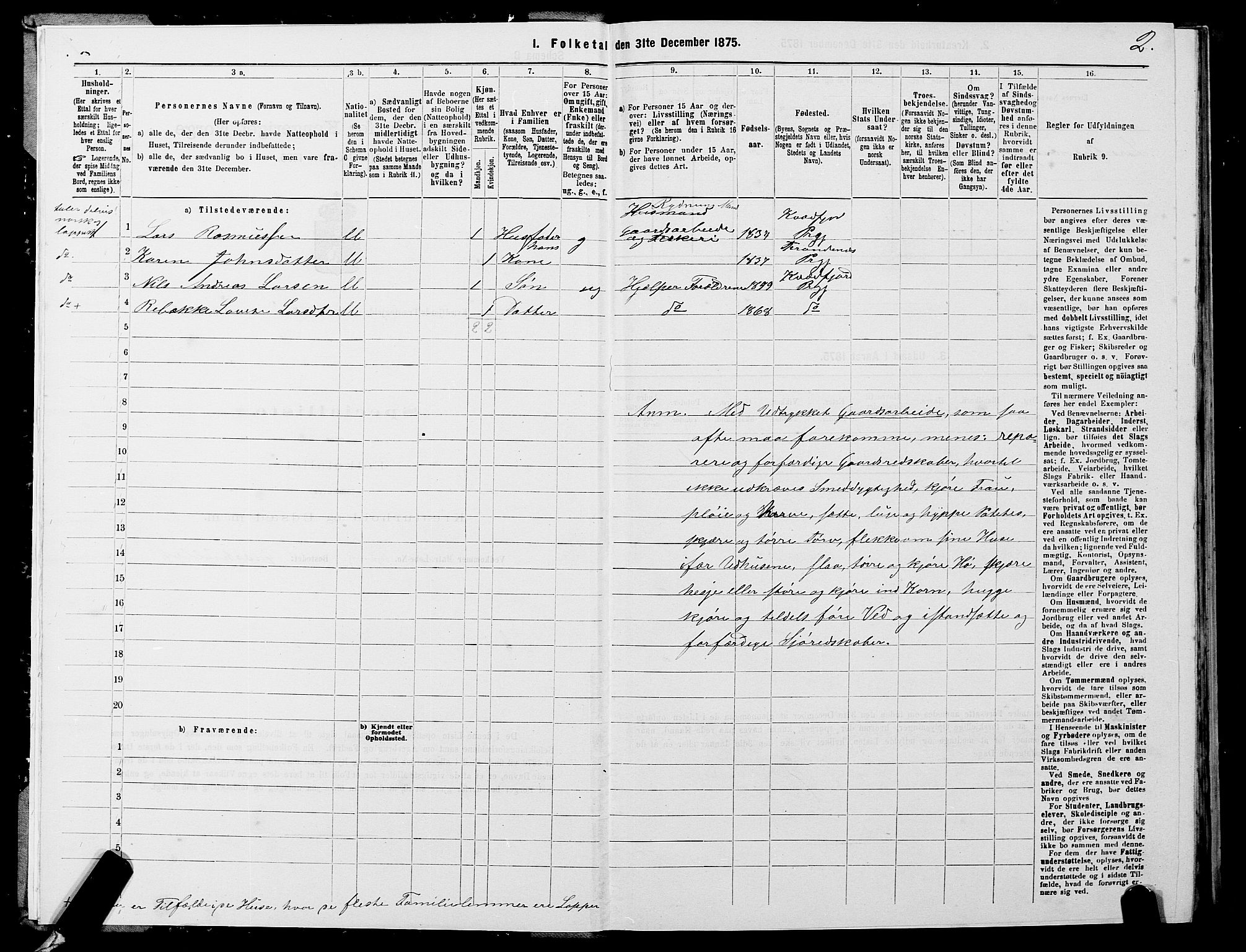 SATØ, 1875 census for 1911P Kvæfjord, 1875, p. 2002