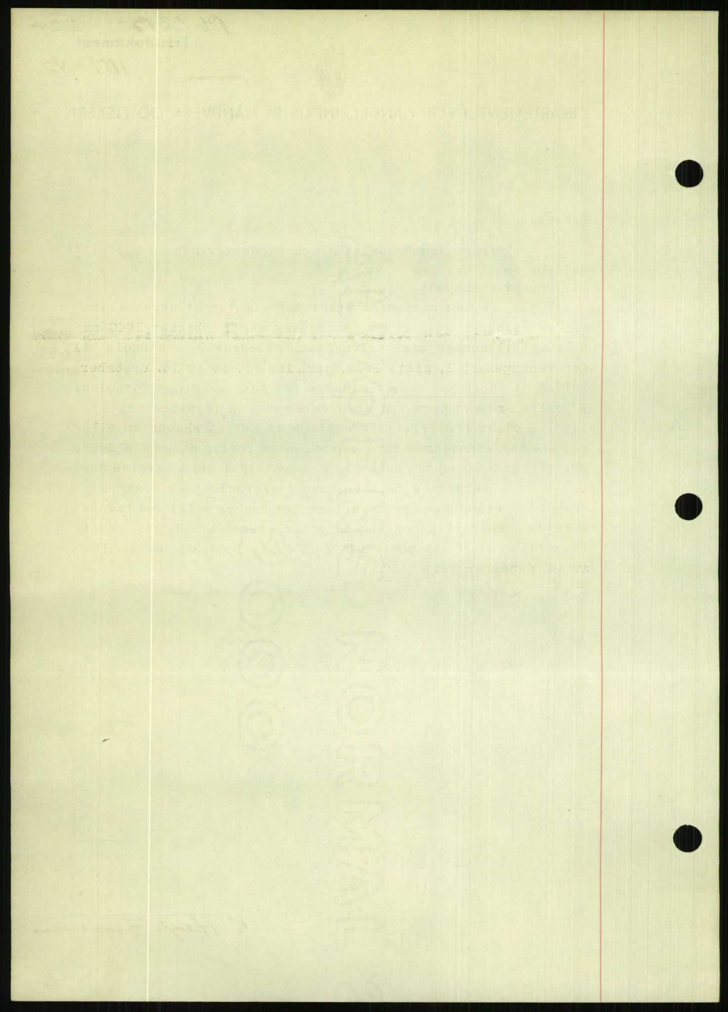 Torridal sorenskriveri, SAK/1221-0012/G/Gb/Gbb/L0009: Mortgage book no. 53b, 1942-1943, Diary no: : 1181/1942