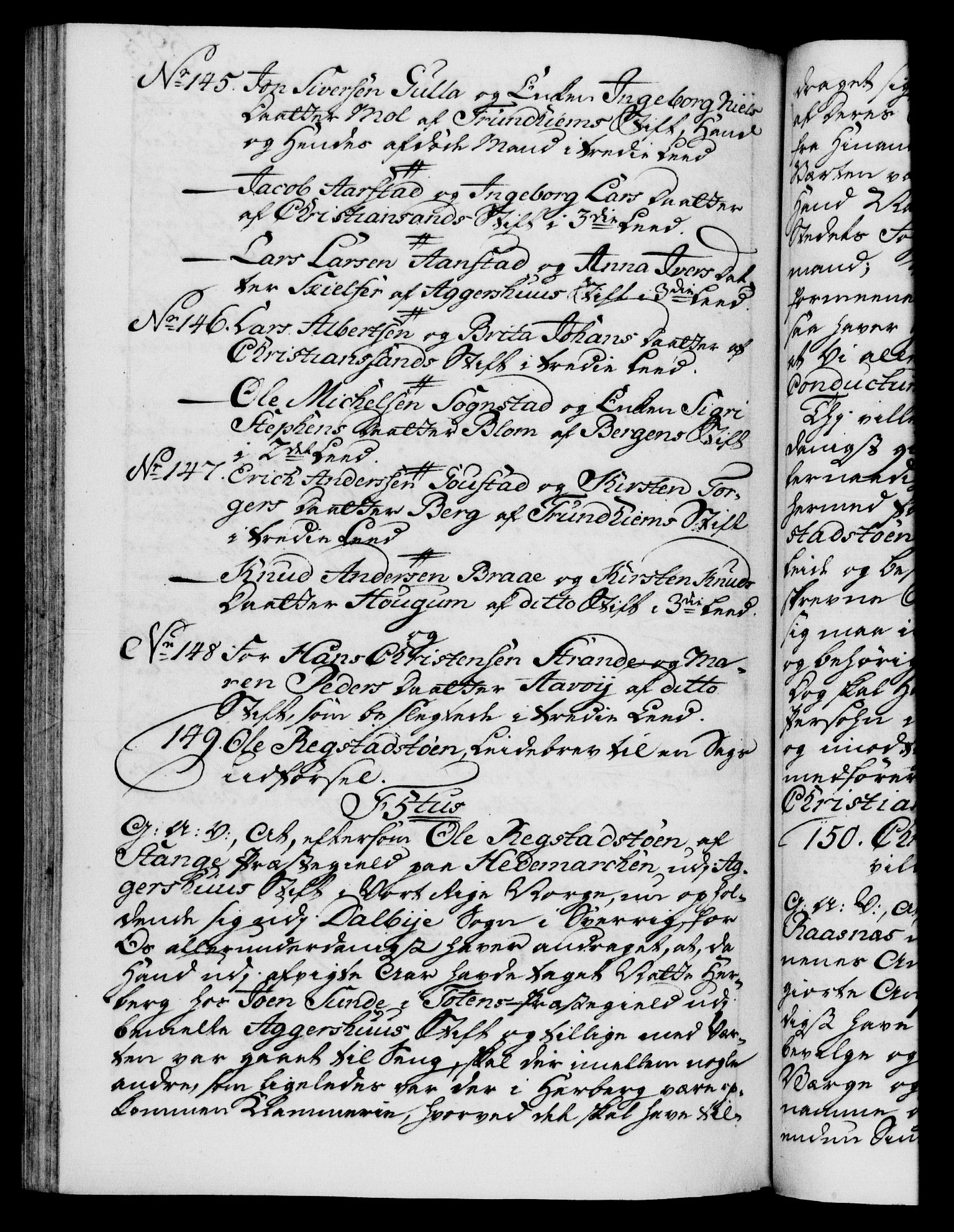 Danske Kanselli 1572-1799, AV/RA-EA-3023/F/Fc/Fca/Fcaa/L0041: Norske registre, 1760-1762, p. 693b