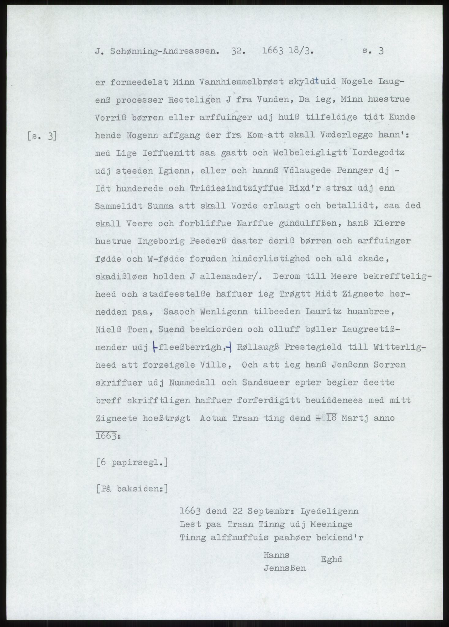 Samlinger til kildeutgivelse, Diplomavskriftsamlingen, AV/RA-EA-4053/H/Ha, p. 176