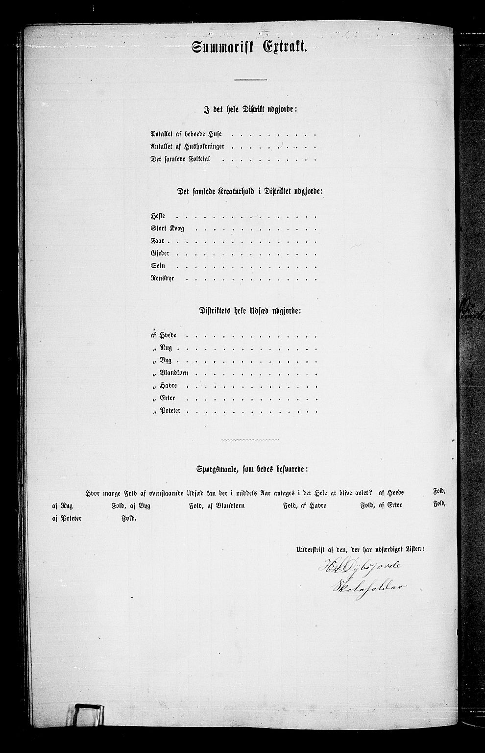 RA, 1865 census for Ål, 1865, p. 237