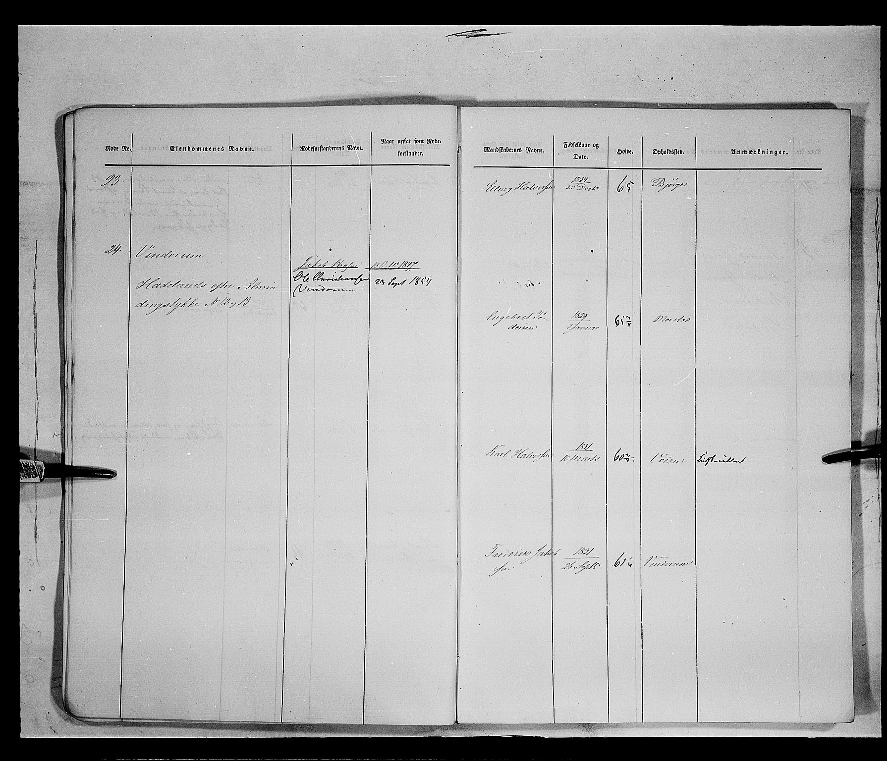 Fylkesmannen i Oppland, AV/SAH-FYO-002/1/K/Kb/L1161: Valderske nasjonale musketérkorps - Vangske kompani og Hadelandske kompani av Akershusiske nasjonale musketérkorps, 1818-1860, p. 3046
